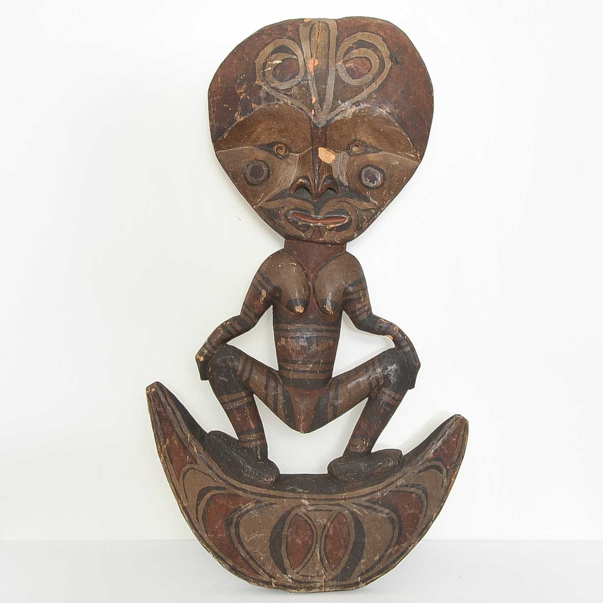 Carved Sepik Suspension Hook