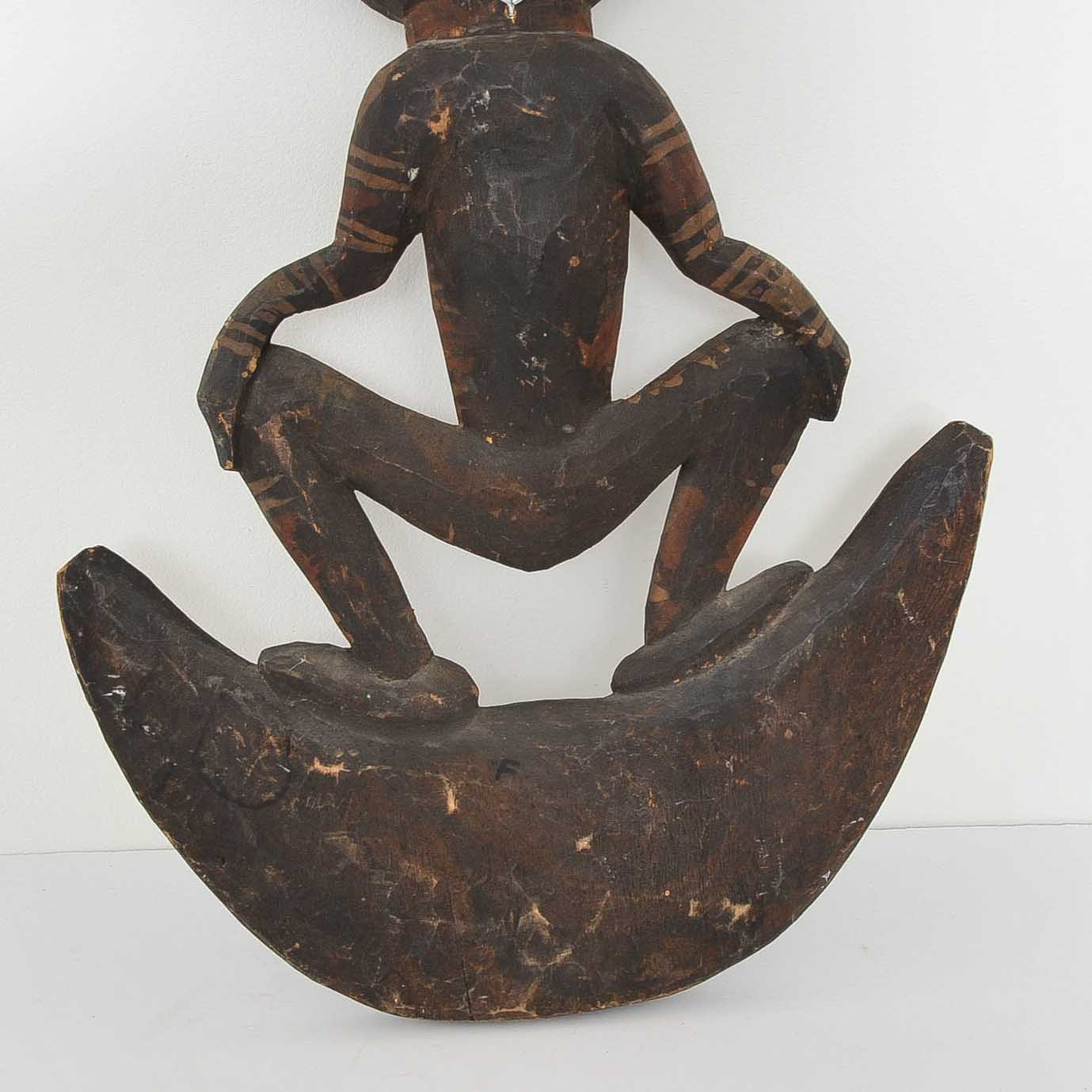 Carved Sepik Suspension Hook