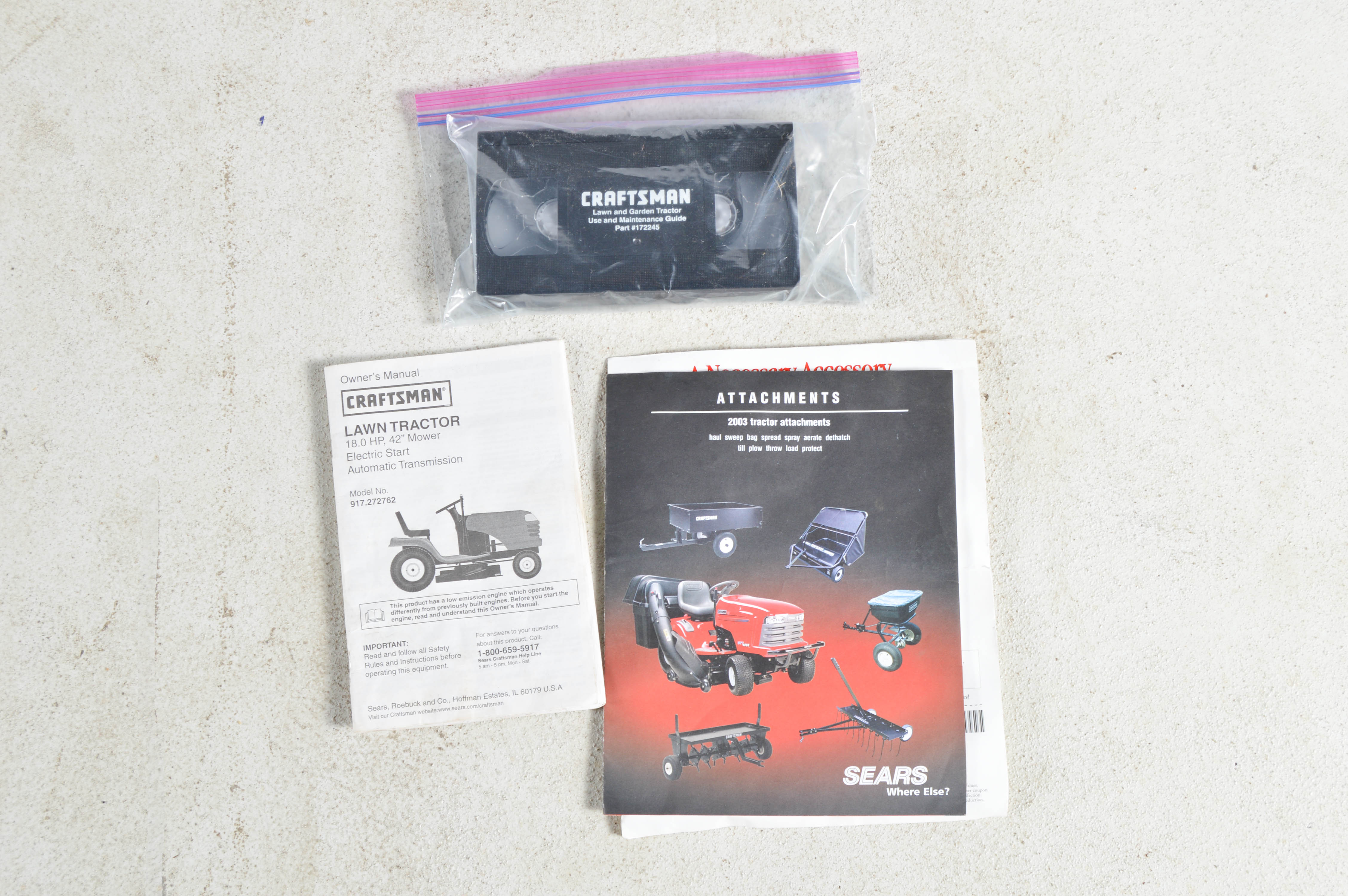 Sears Craftsman Lawn Tractor