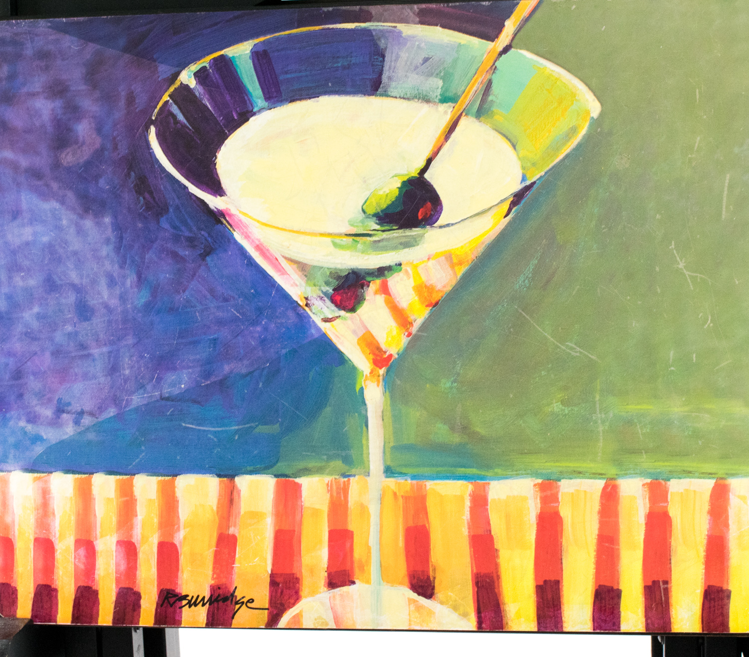 Collection of Television Trays and Stand