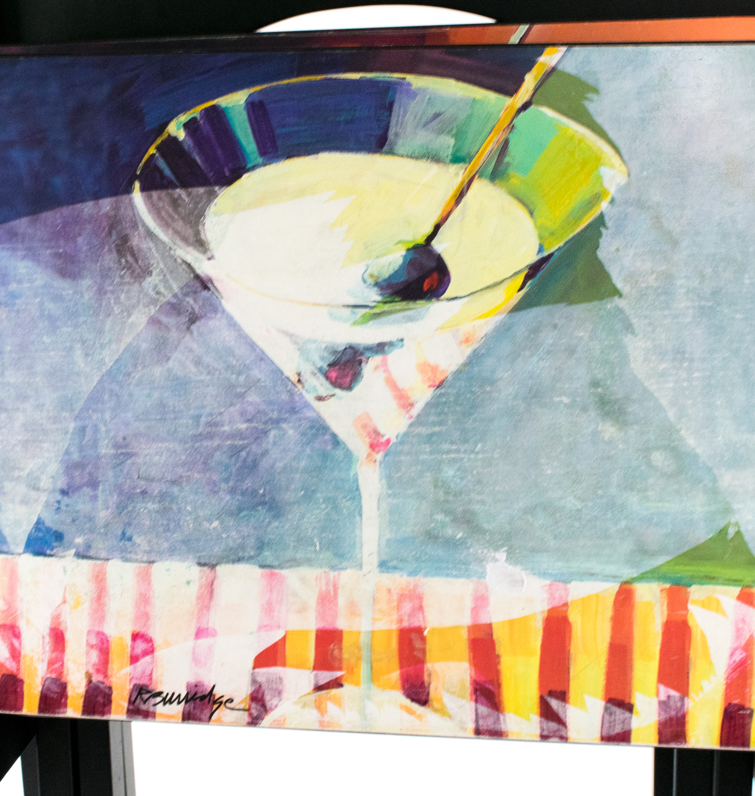 Collection of Television Trays and Stand