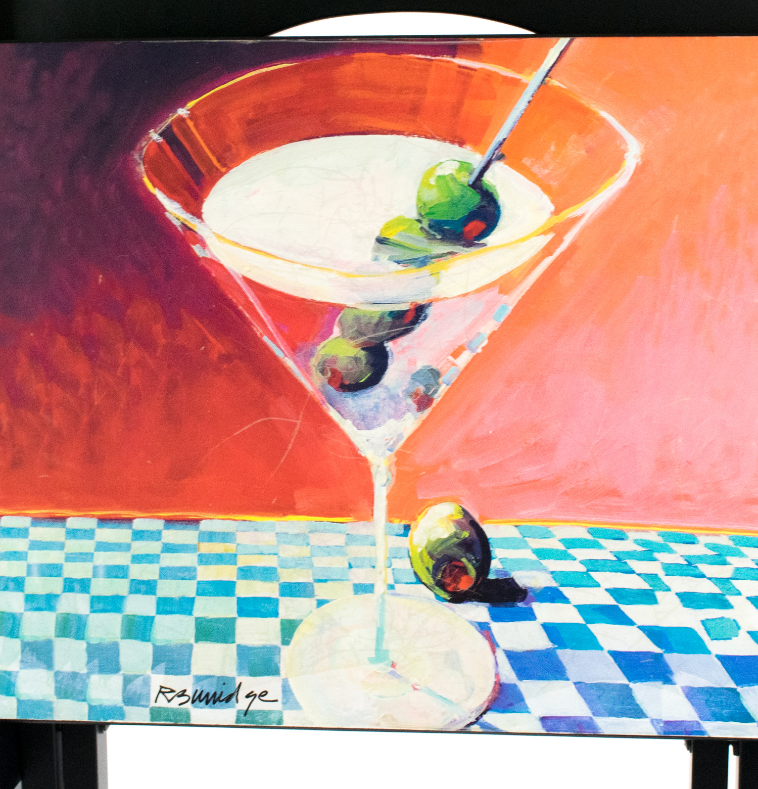 Collection of Television Trays and Stand