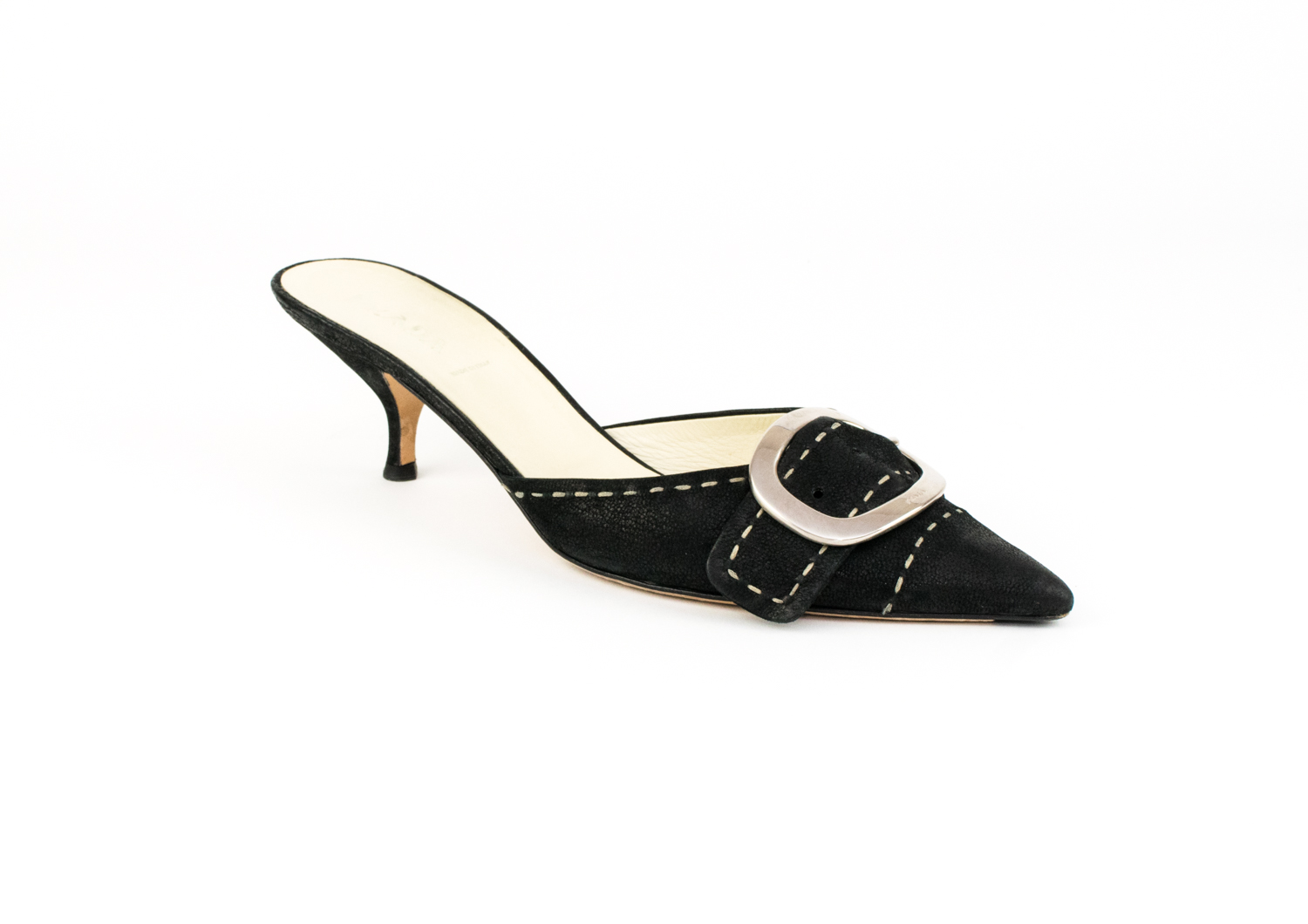 Pair of Prada Kitten Heel Shoes