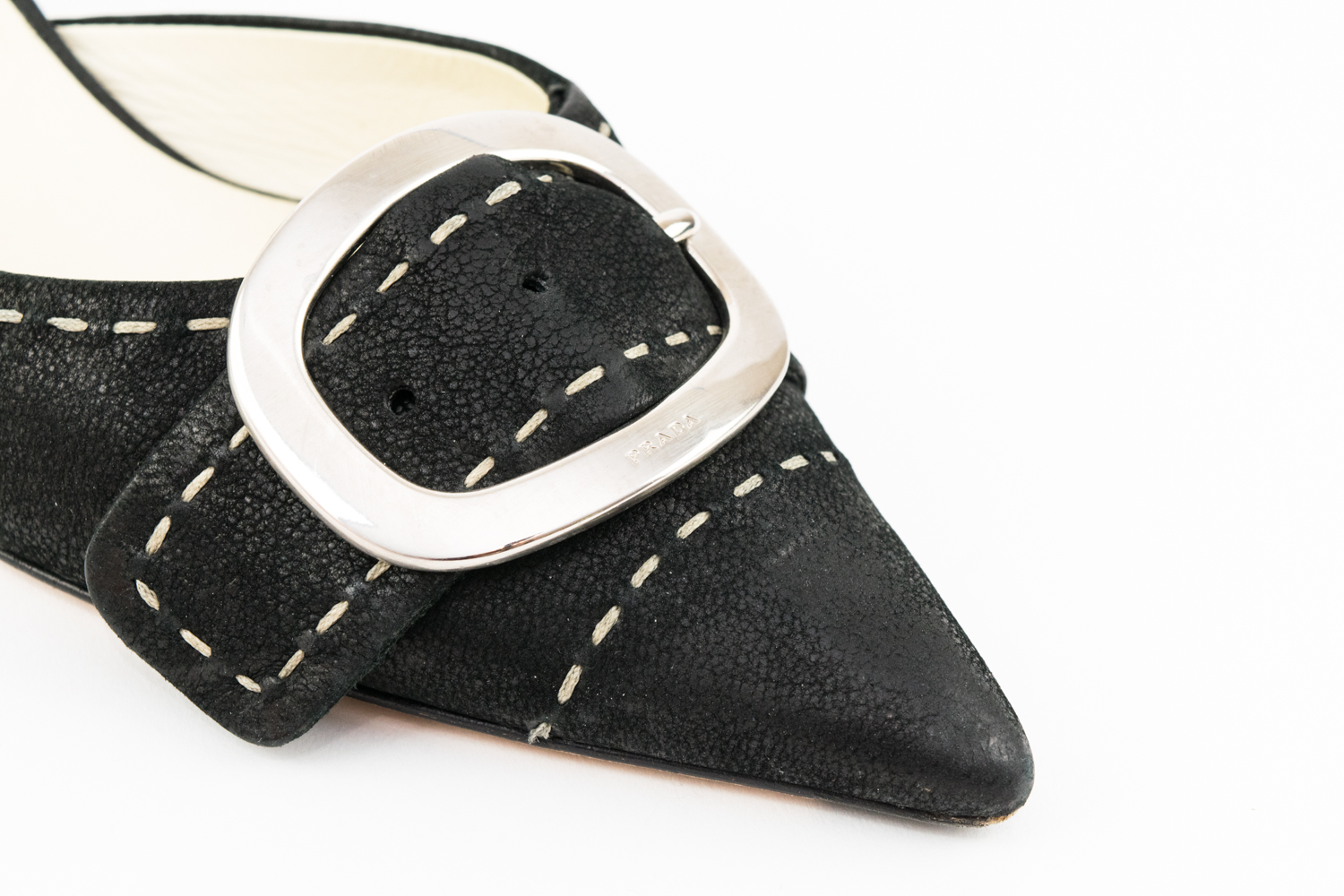 Pair of Prada Kitten Heel Shoes