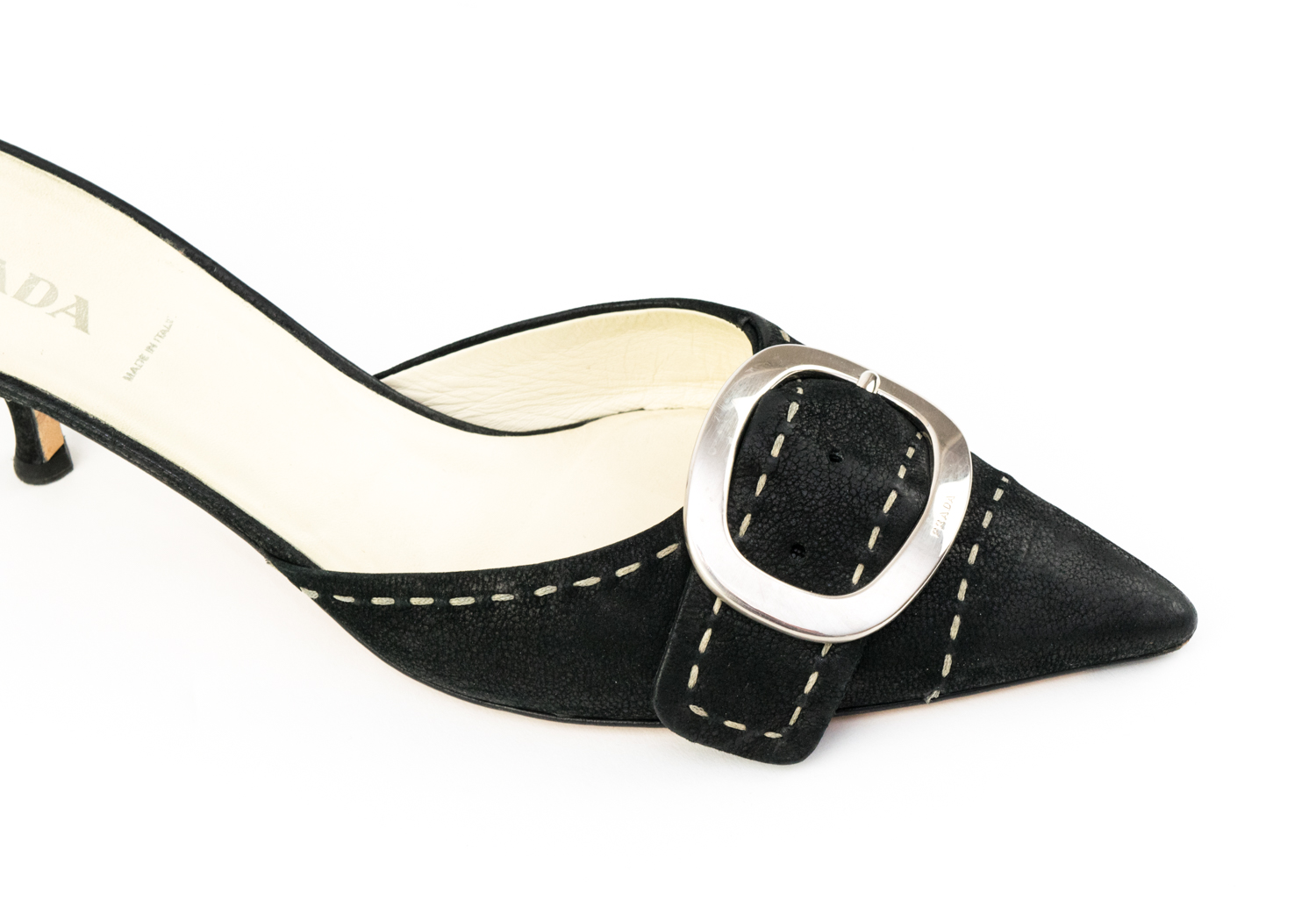 Pair of Prada Kitten Heel Shoes