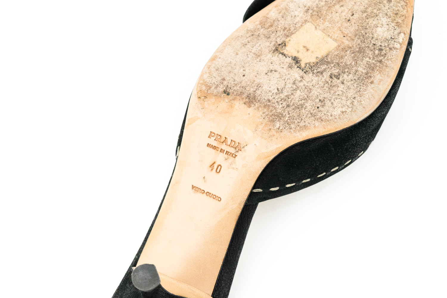 Pair of Prada Kitten Heel Shoes