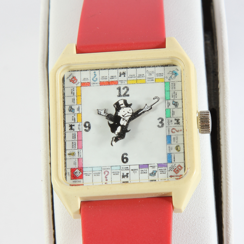 Vintage 1989 Parker Brothers Monopoly Watch