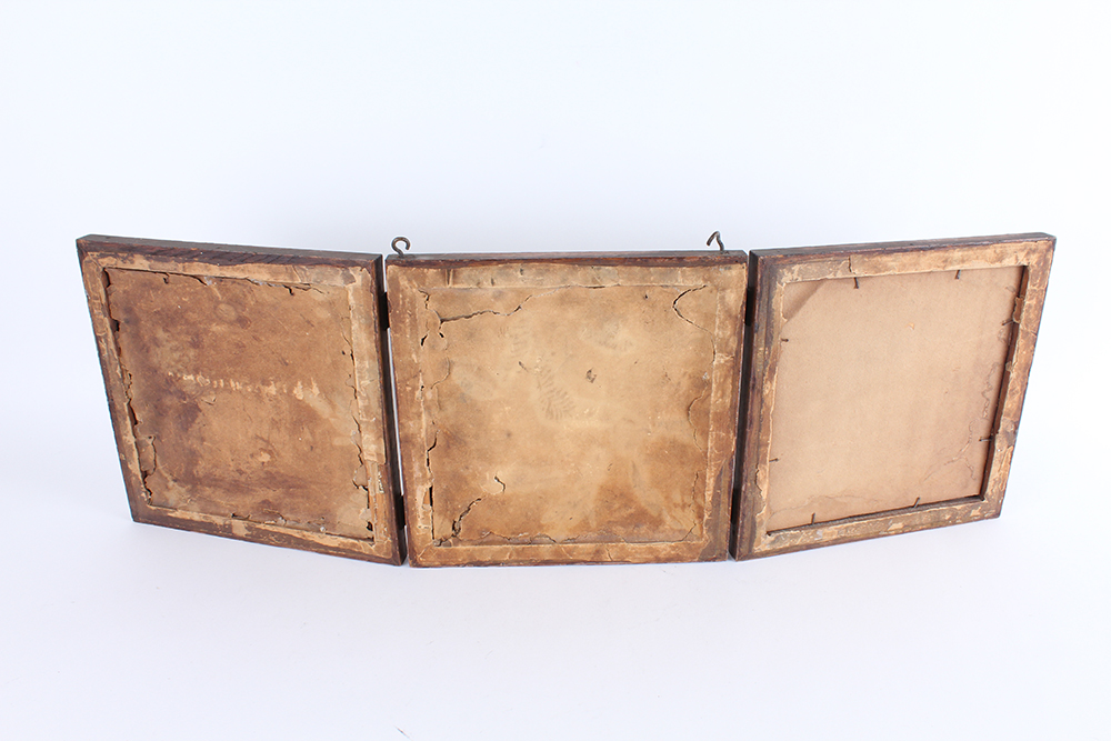 Antique Folding Wall Mirror