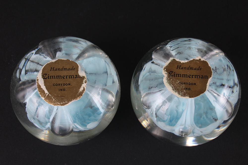 Collection of Handmade Zimmerman Art Glass