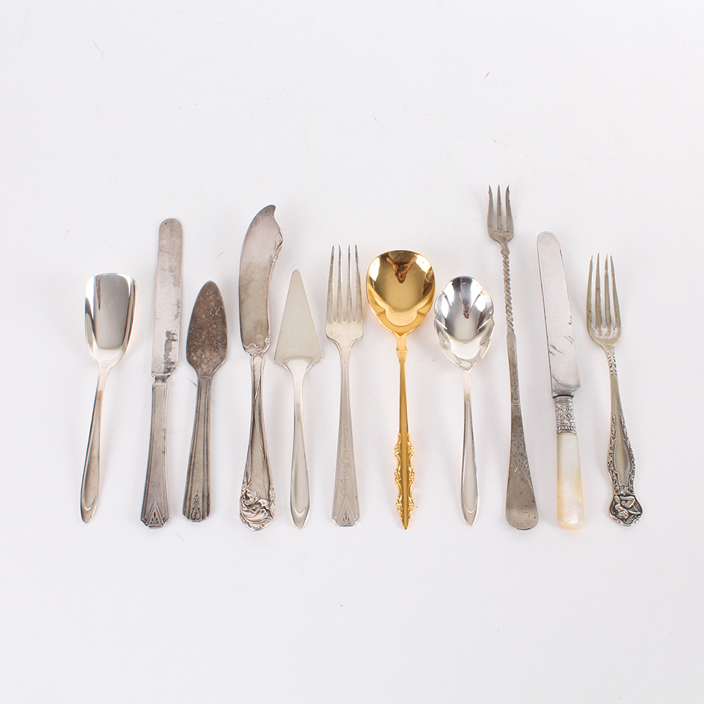 Selection of Plated Flatware