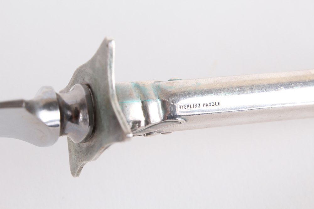 Sterling Silver Handled Carving Set