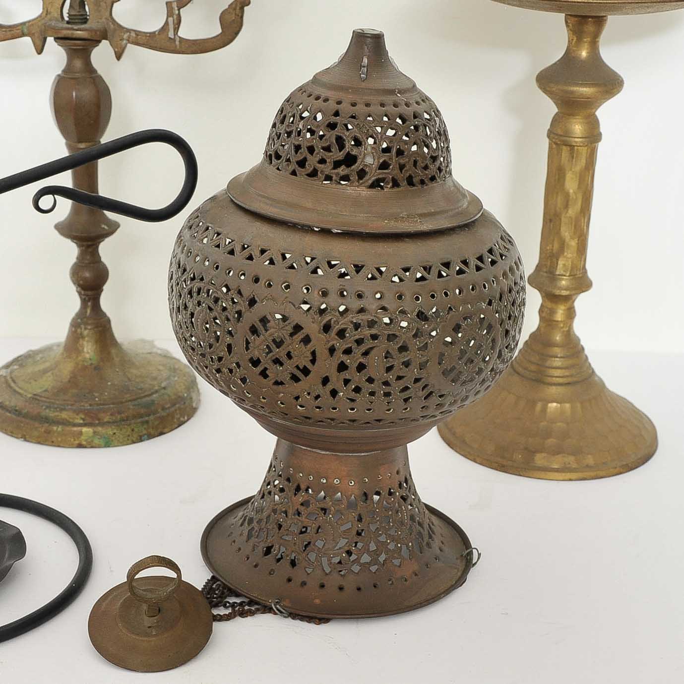 Assortment of Metal Decor
