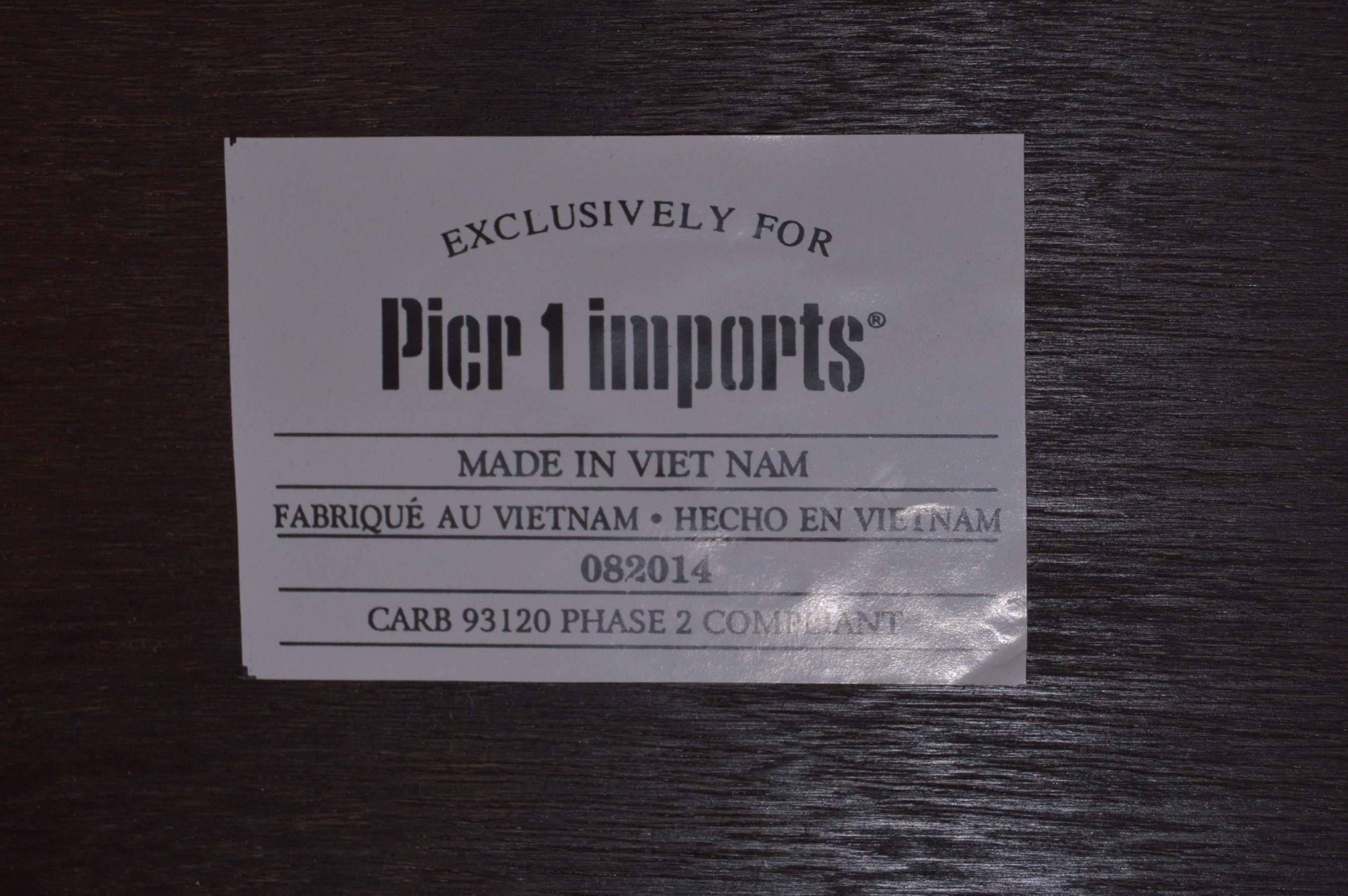 Pier 1 Imports "Carmichael" Farmhouse Style Dining Table