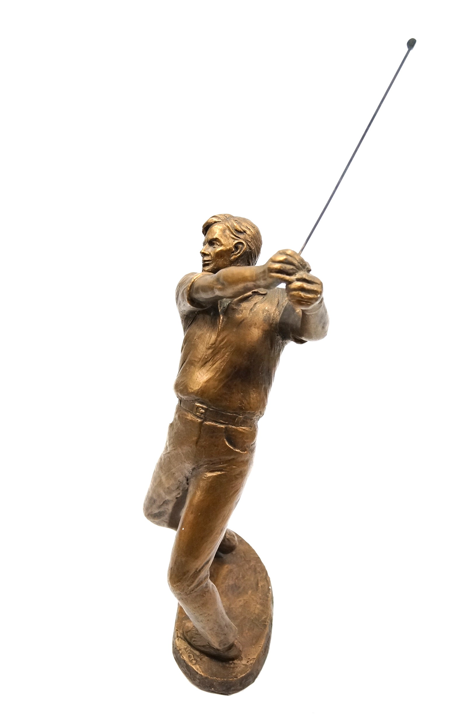 1978 Austin Sculpture Bronze Golfer