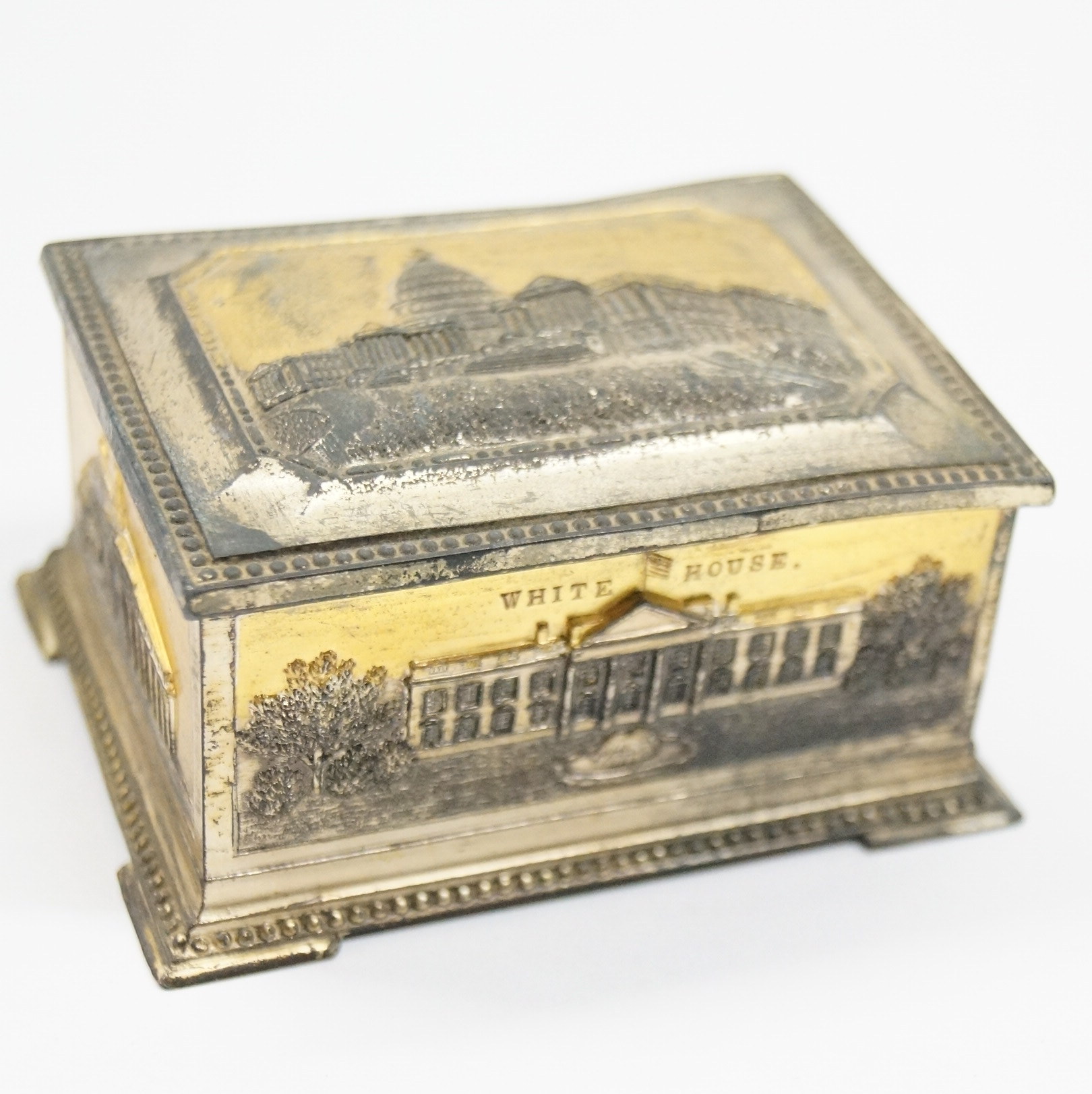 Antique A.C. Bosselman Souvenir Box