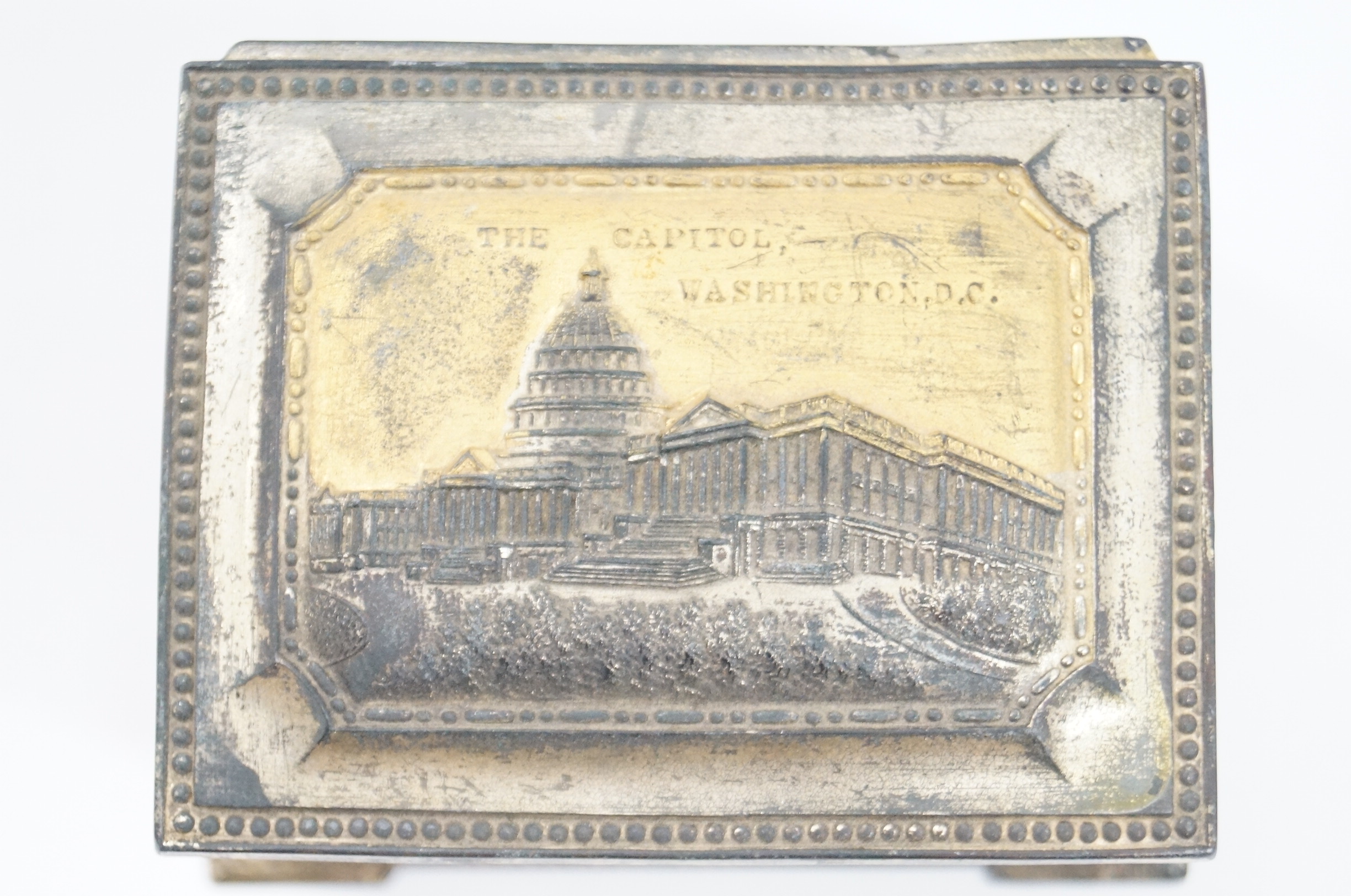 Antique A.C. Bosselman Souvenir Box