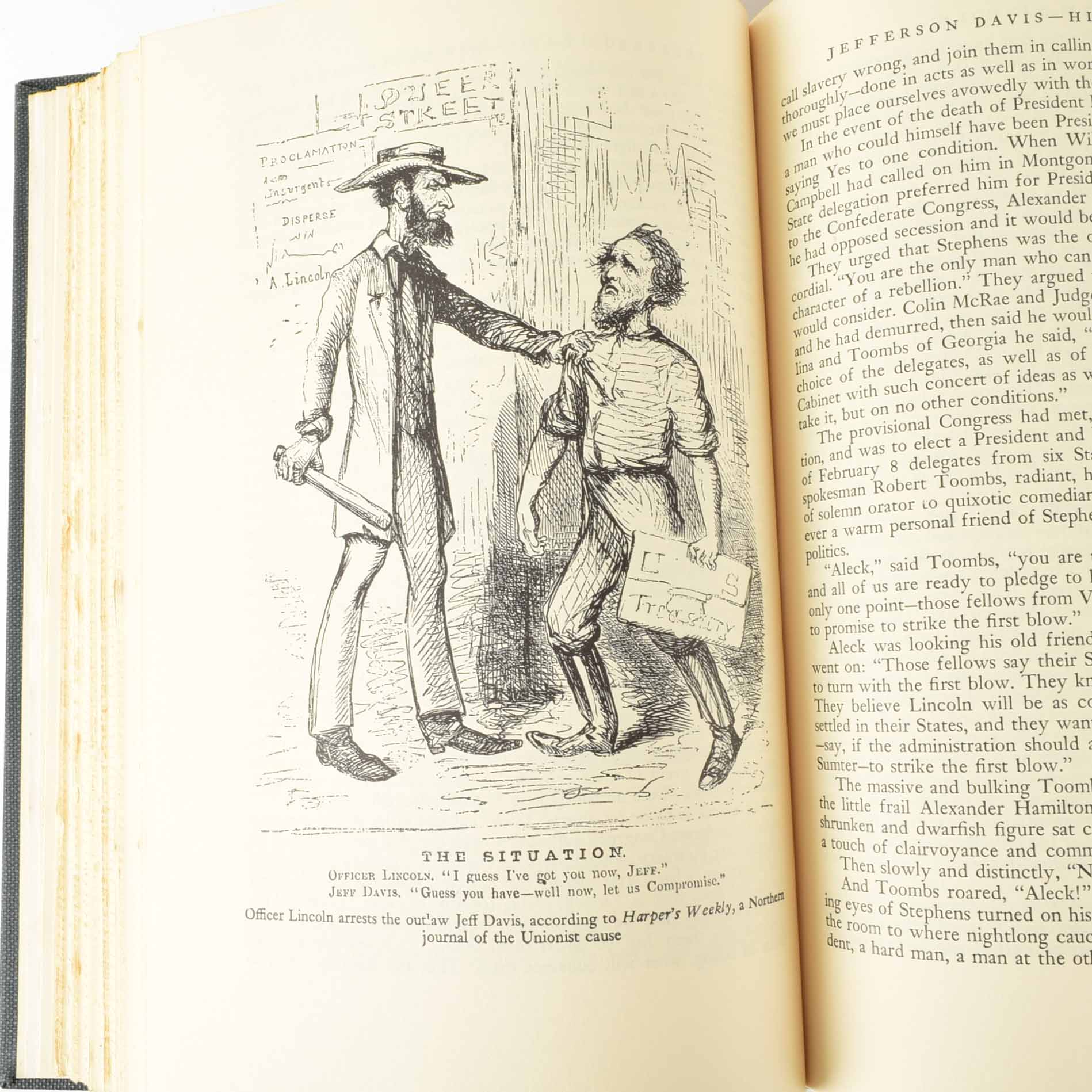 Four Volumes of "Abraham Lincoln, The War Years" by Carl Sandburg, 1939
