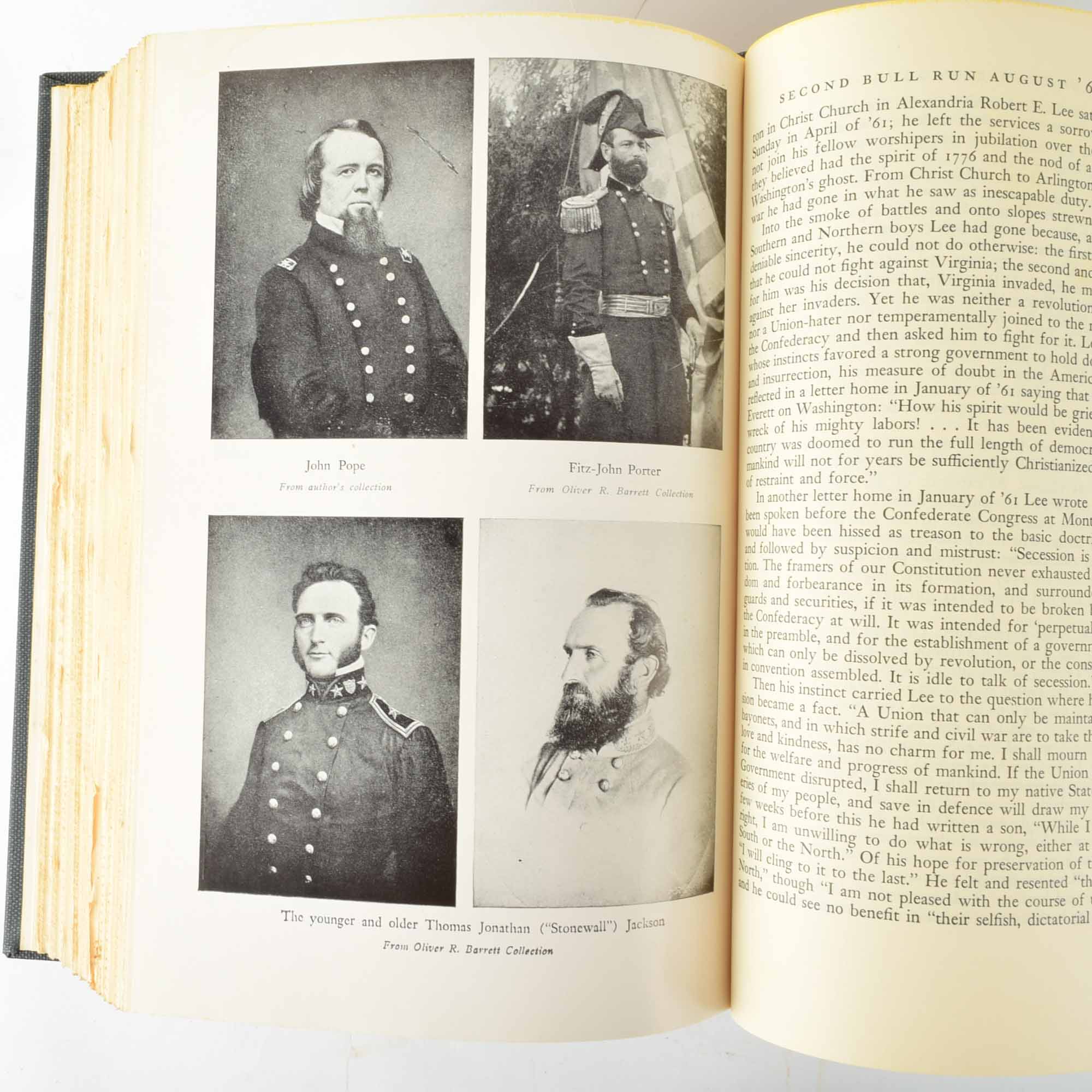 Four Volumes of "Abraham Lincoln, The War Years" by Carl Sandburg, 1939