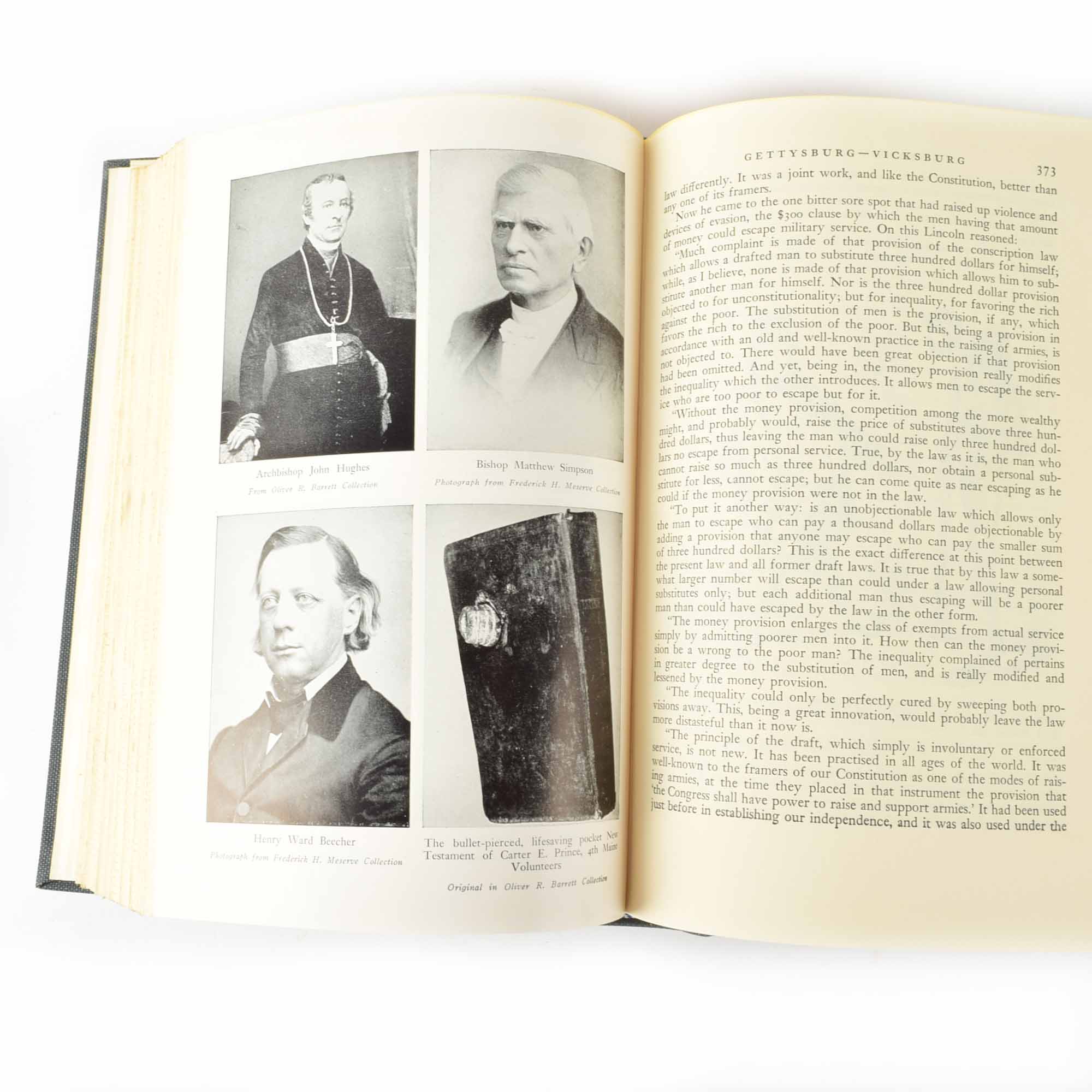 Four Volumes of "Abraham Lincoln, The War Years" by Carl Sandburg, 1939