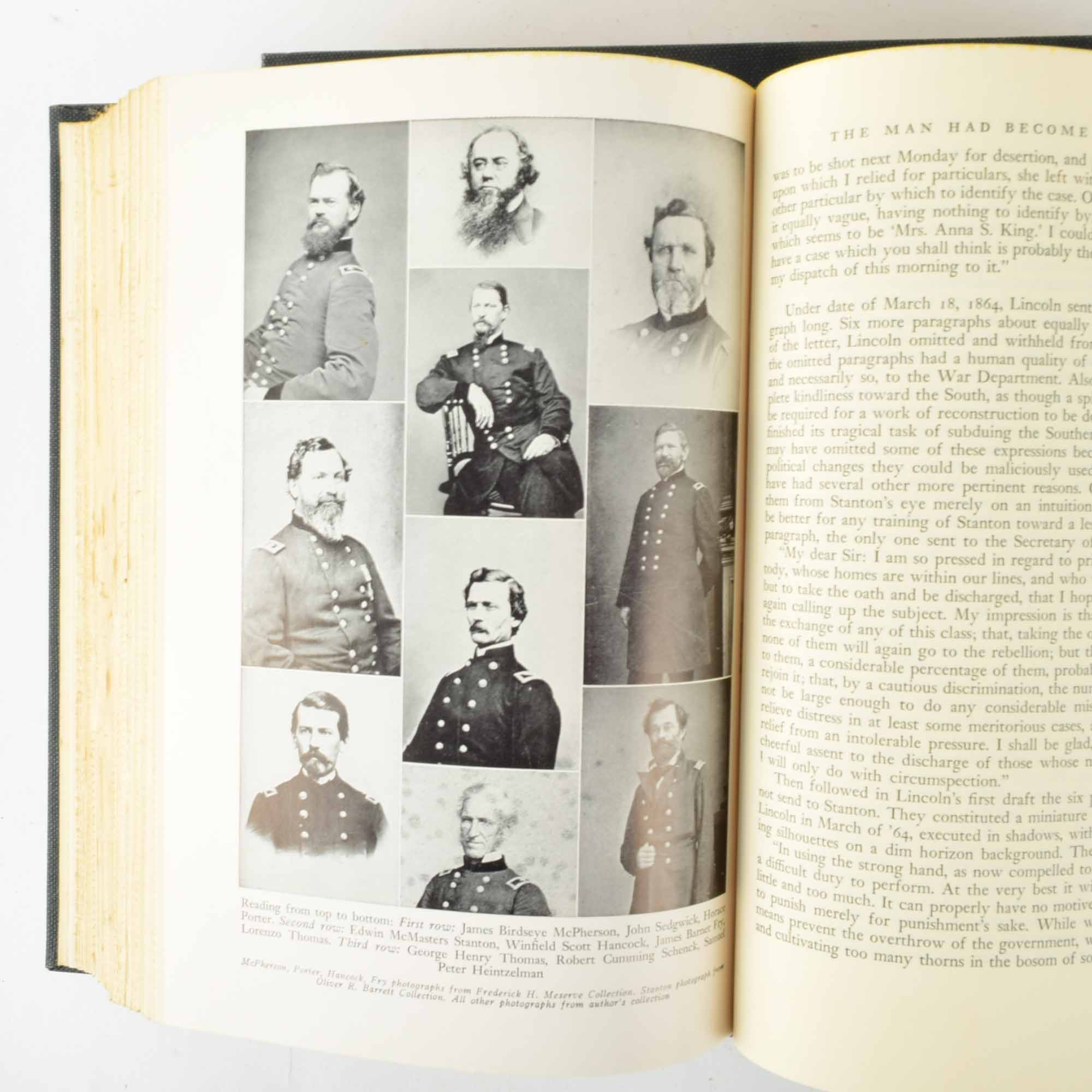 Four Volumes of "Abraham Lincoln, The War Years" by Carl Sandburg, 1939