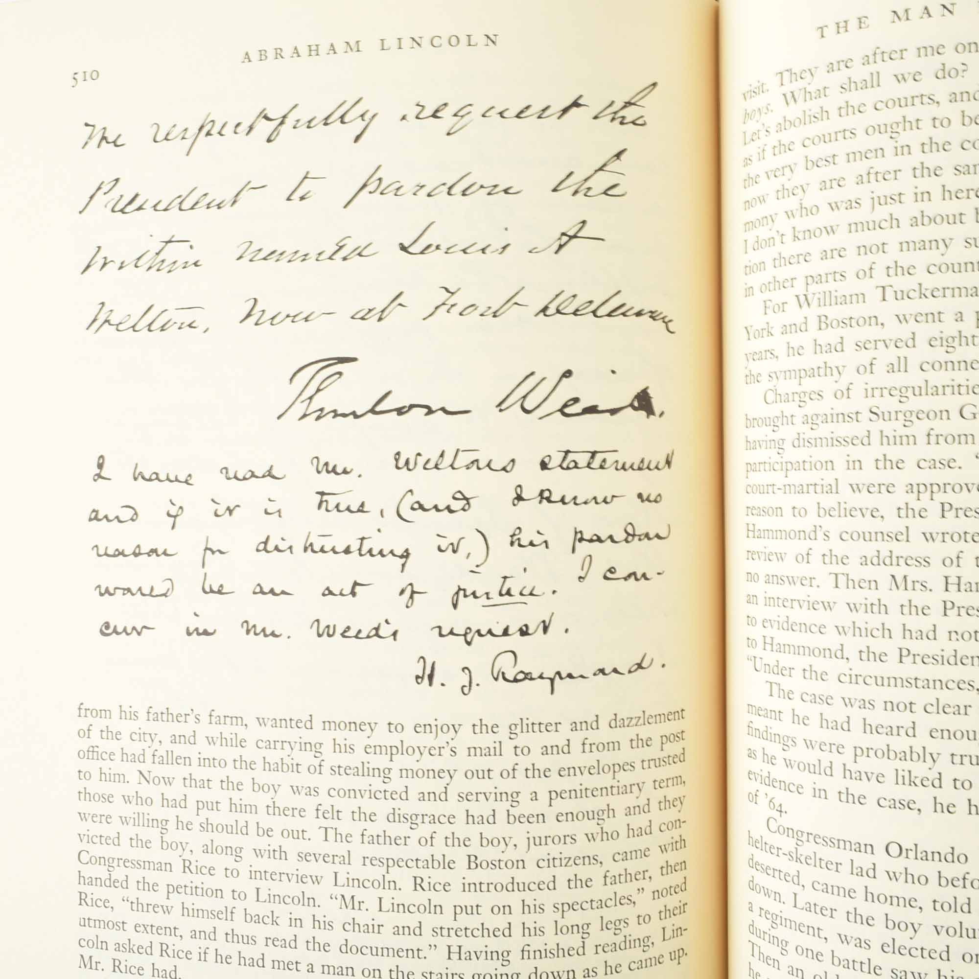 Four Volumes of "Abraham Lincoln, The War Years" by Carl Sandburg, 1939