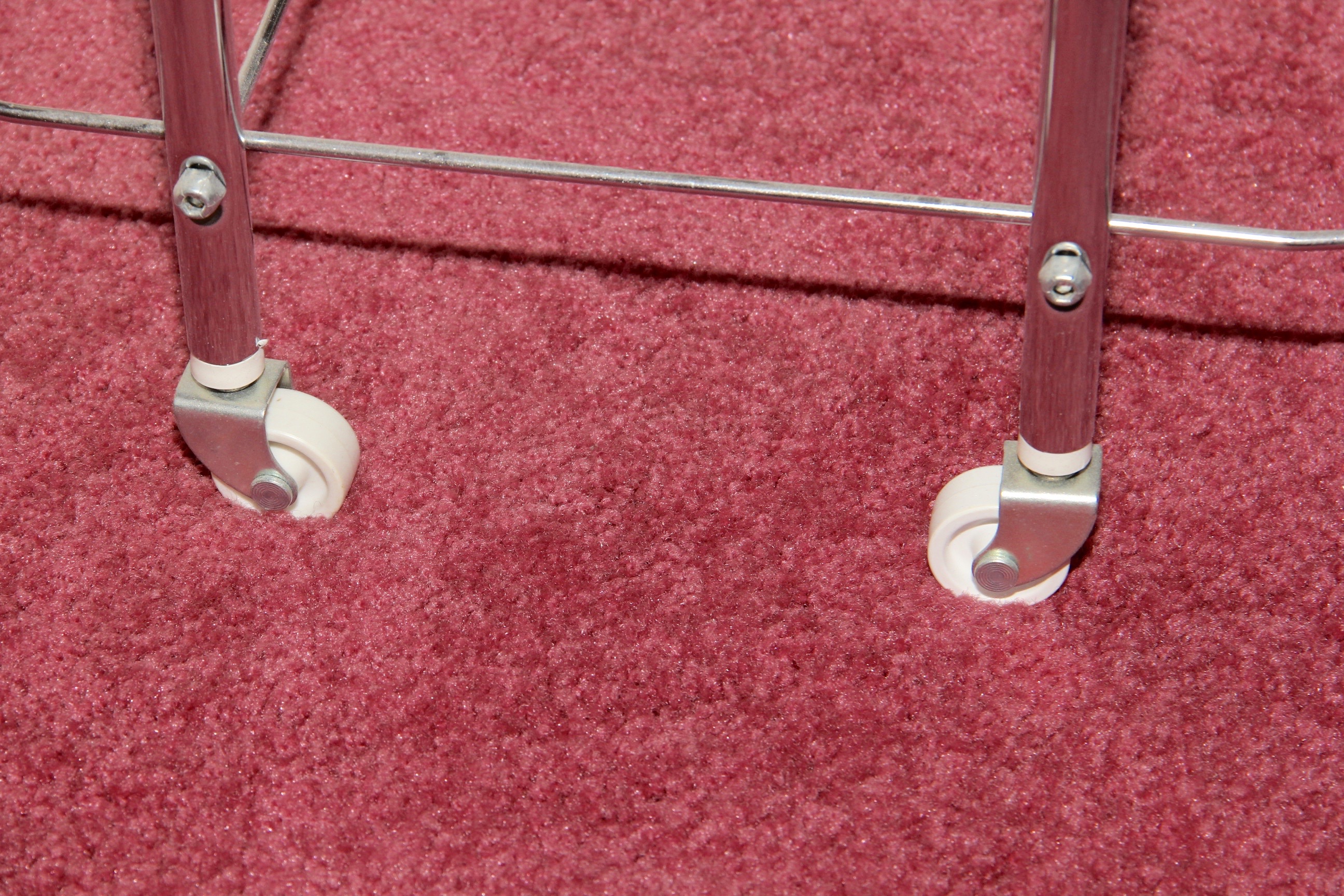 Vintage Silver-Tone Metal Shoe Rack