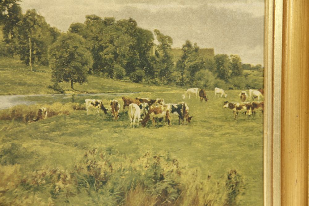 Framed Reproduction after Alfred Parsons "Bredon-on-the-Avon"