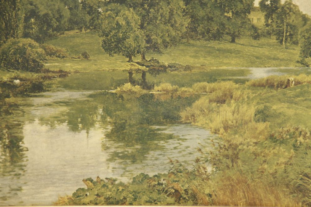 Framed Reproduction after Alfred Parsons "Bredon-on-the-Avon"