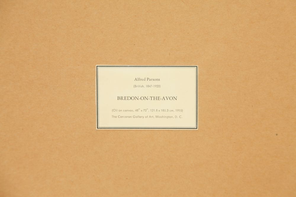 Framed Reproduction after Alfred Parsons "Bredon-on-the-Avon"