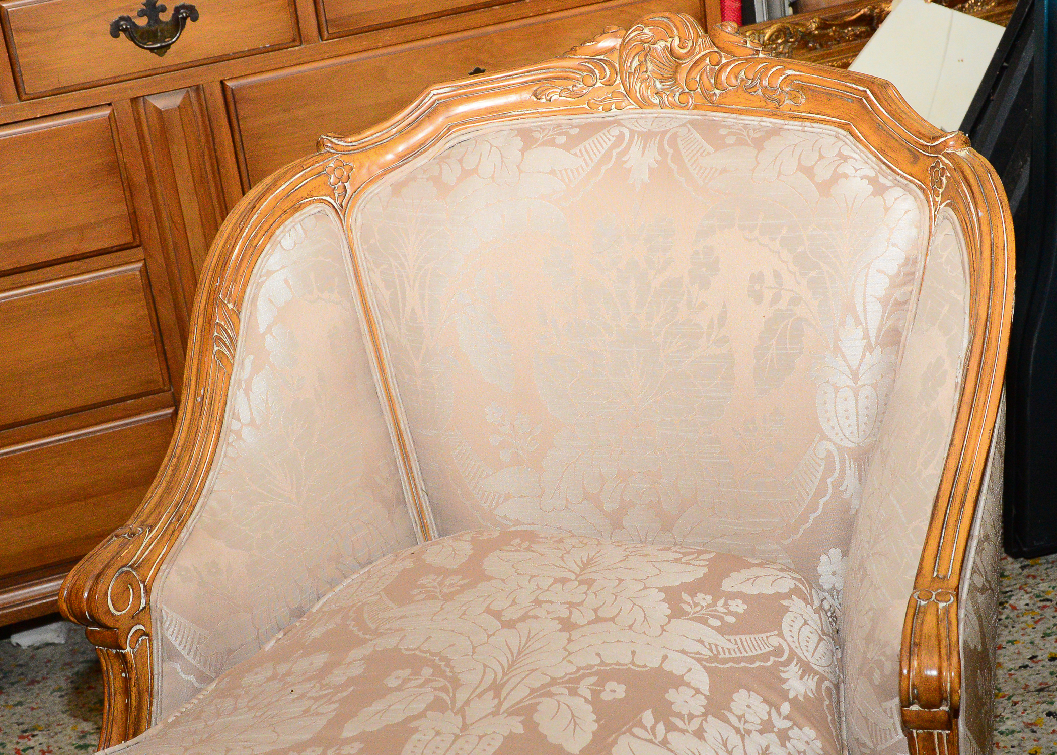 Victorian Style Chaise Lounge