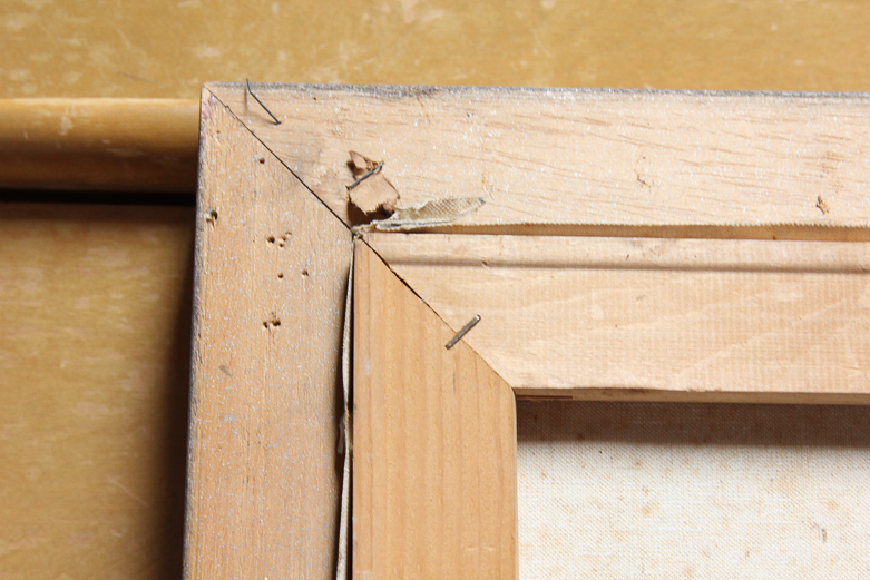 Framed Original Oil Painting by V. Bergen