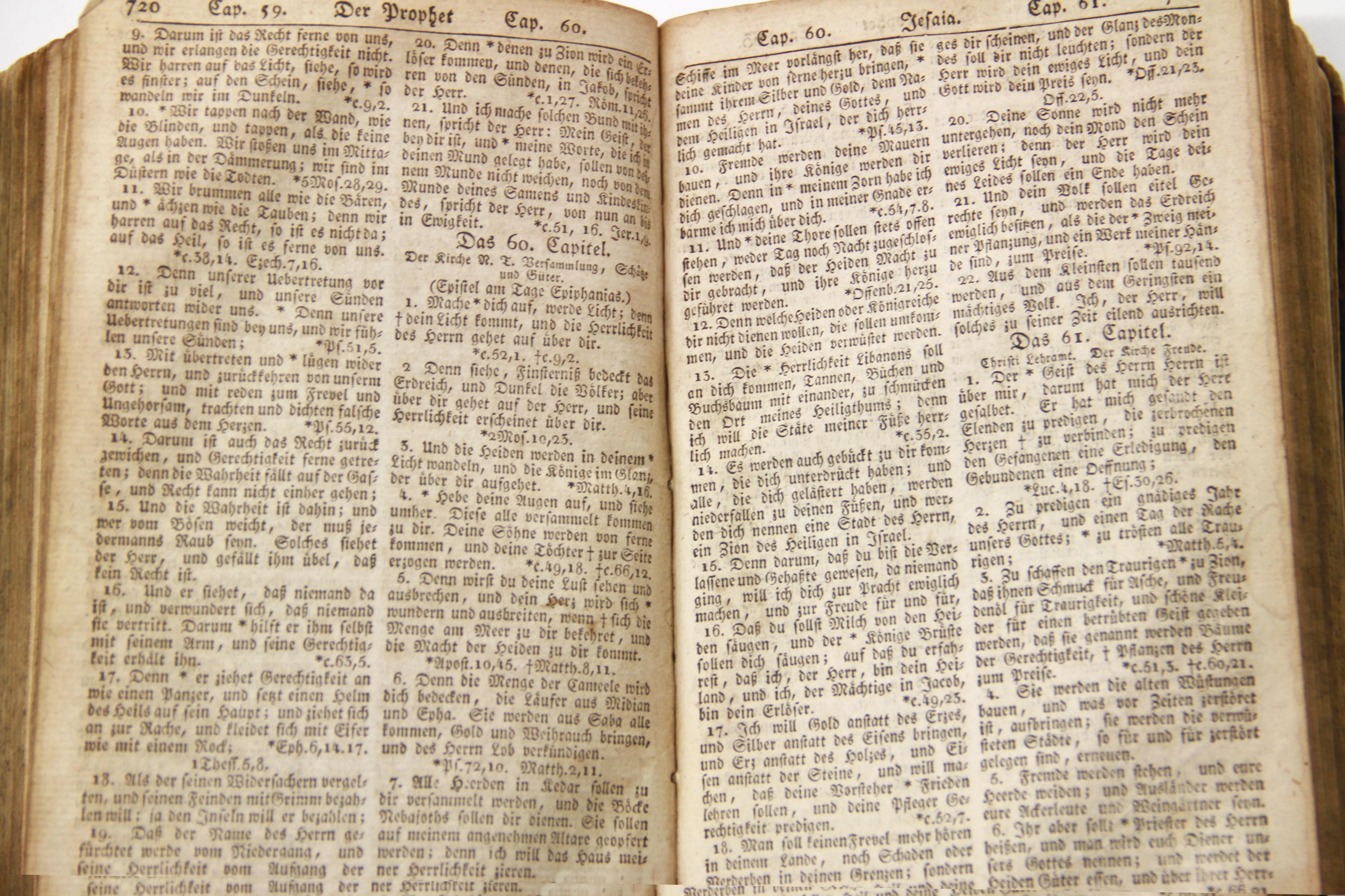 Antique German Bible