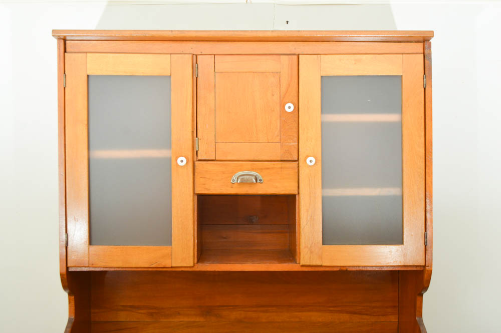 Pine Baker's Cabinet