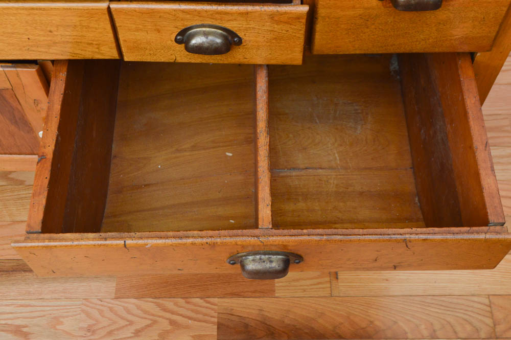 Pine Baker's Cabinet