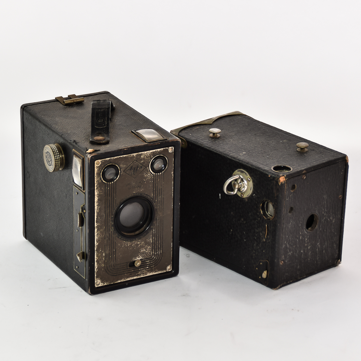 Pair of Vintage Box Cameras