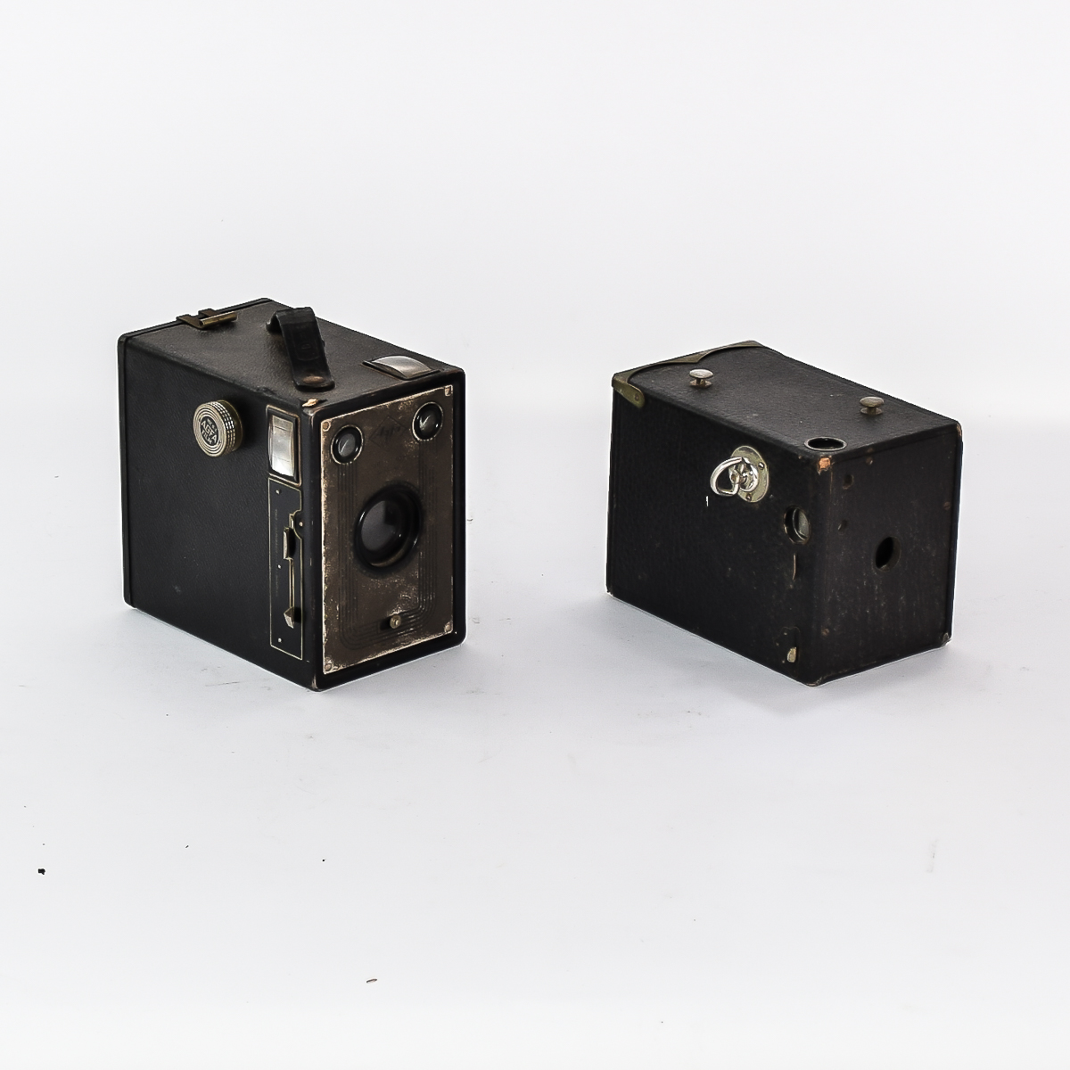 Pair of Vintage Box Cameras