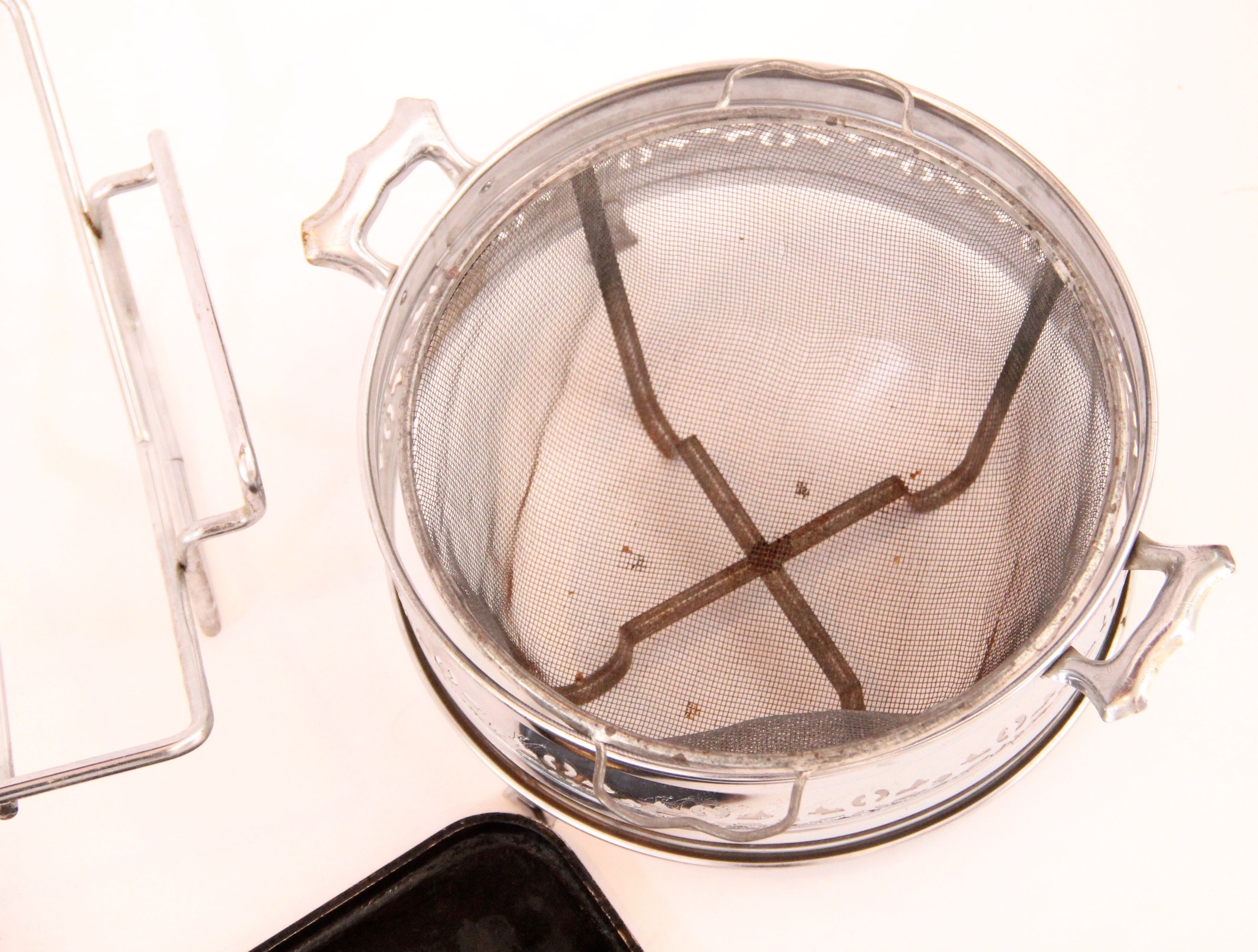 Vintage Kitchen Metal Cookware and Serving Ware