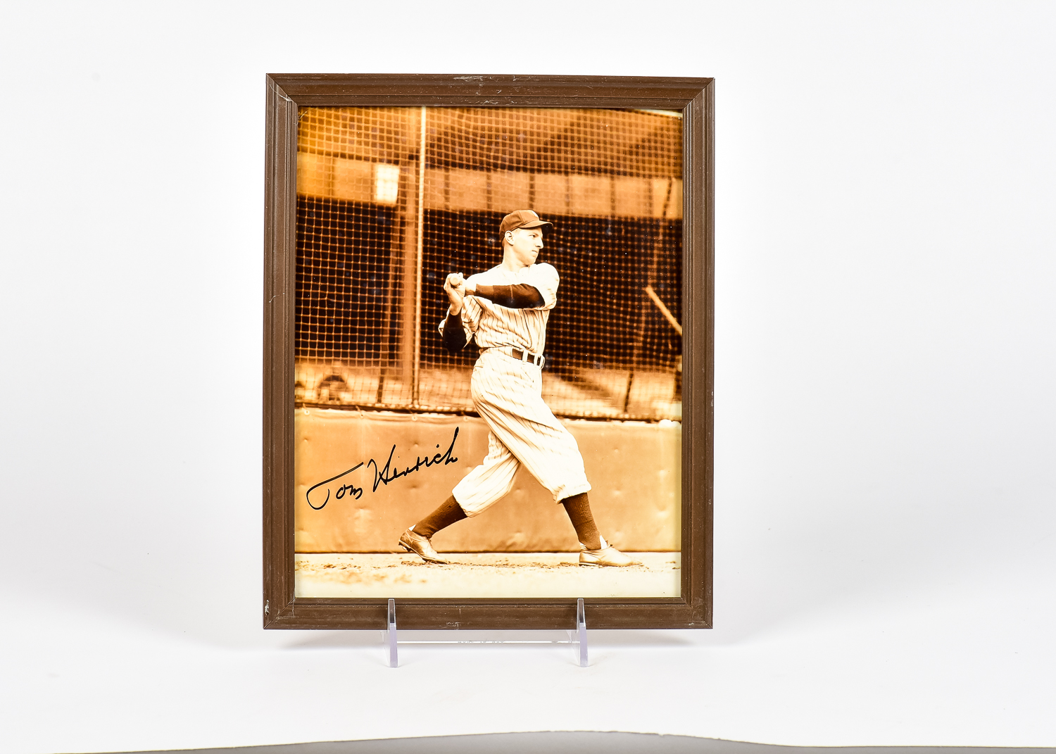 Tom Henrich Autographed Photographic Print