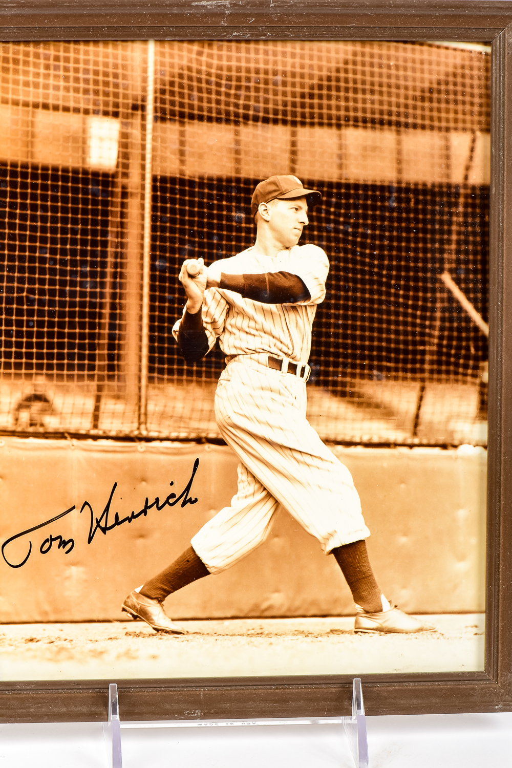 Tom Henrich Autographed Photographic Print