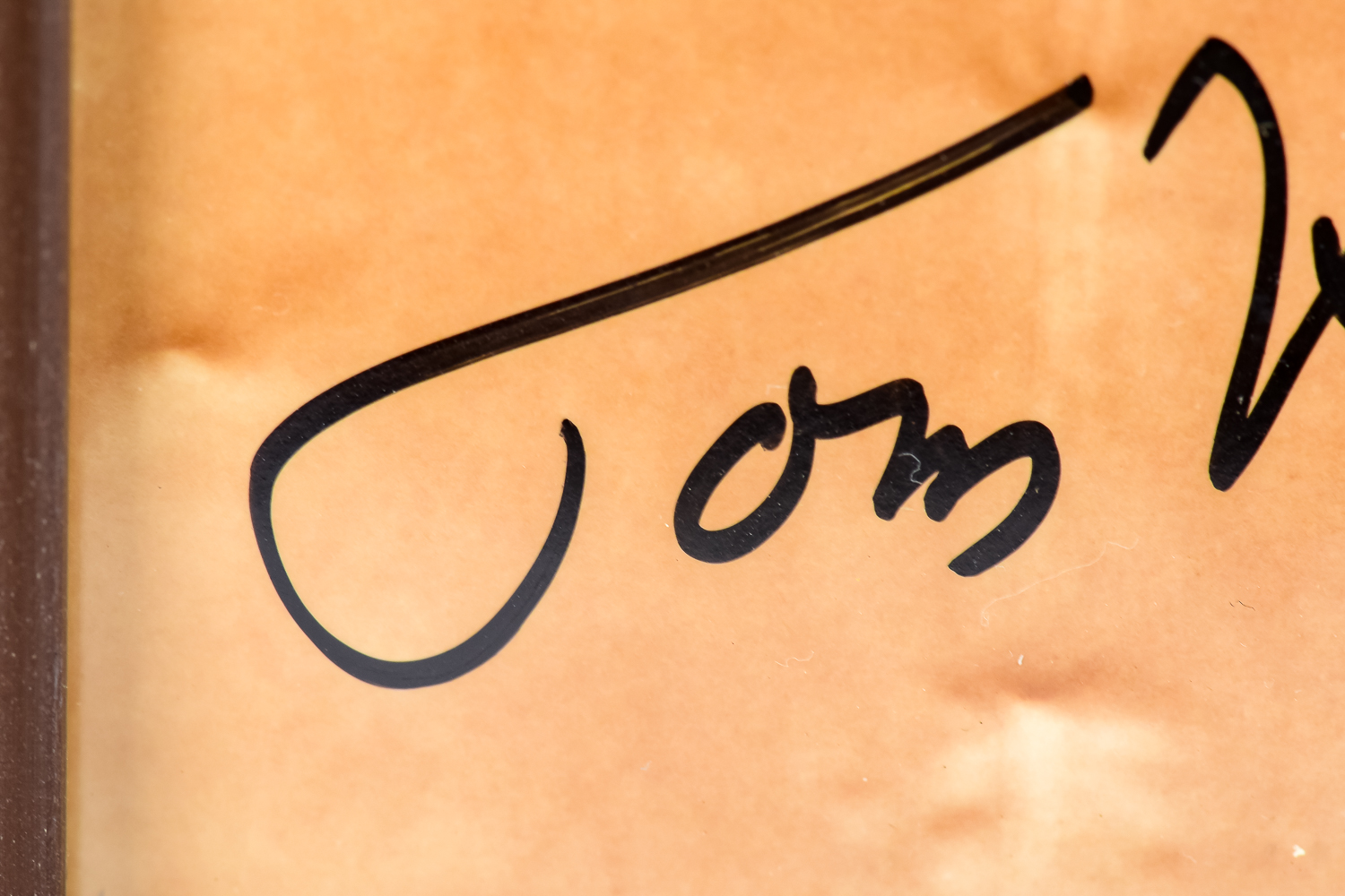 Tom Henrich Autographed Photographic Print