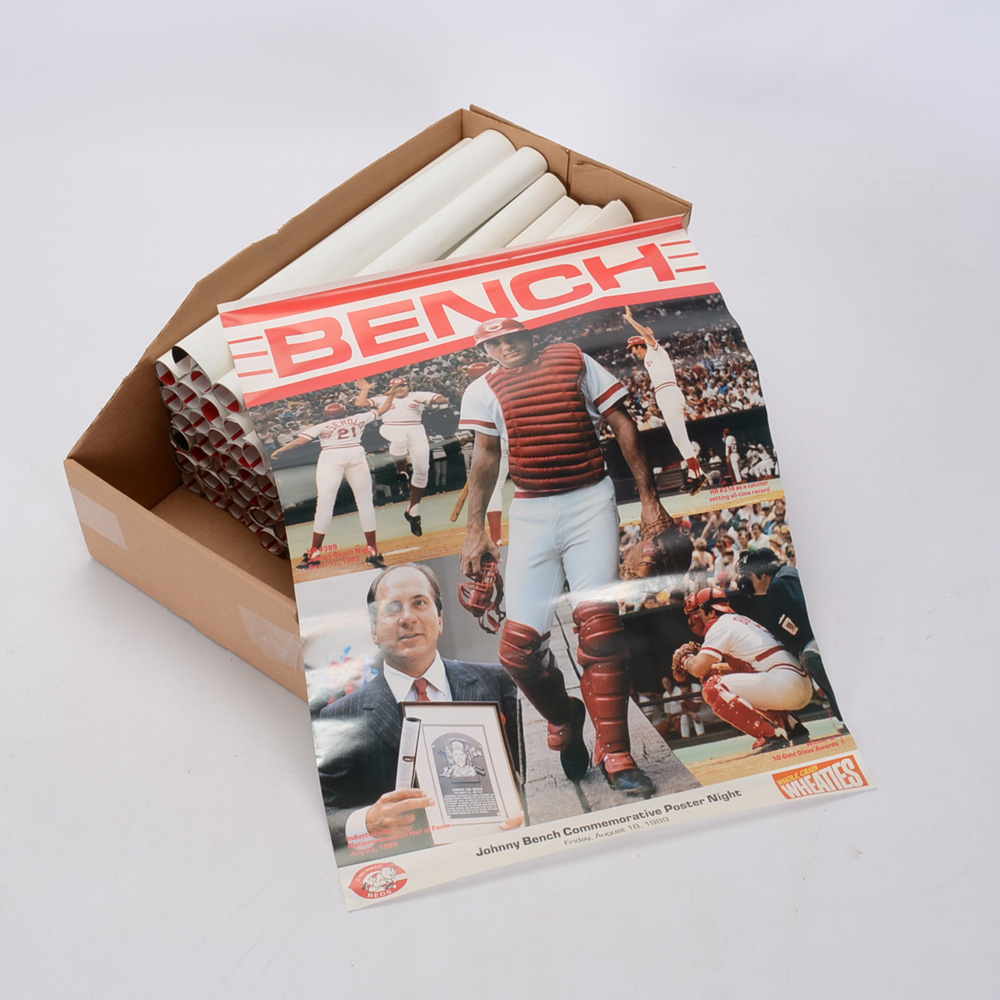 Sixty Johnny Bench Wheaties Posters