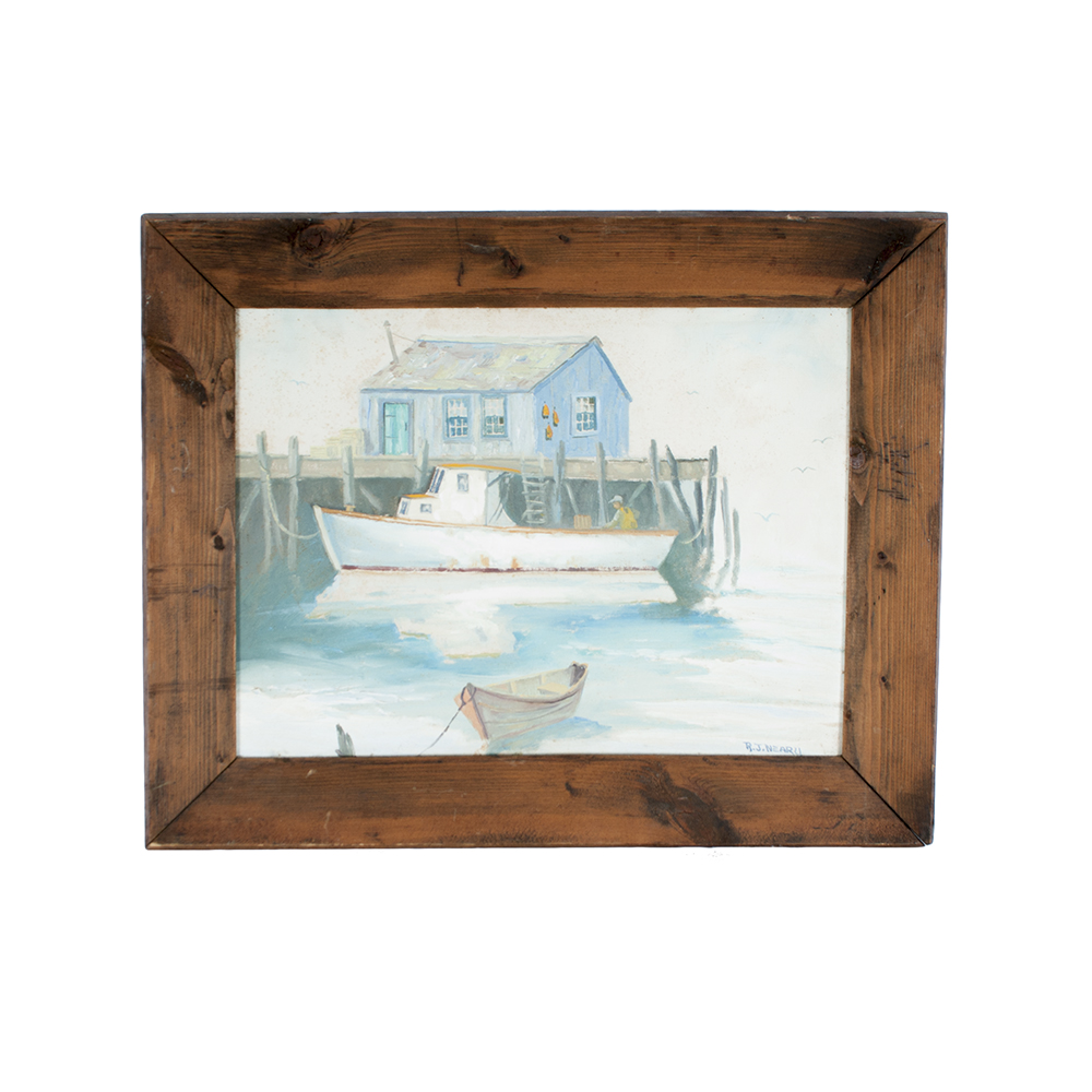 R.J. Neary Oil on Board