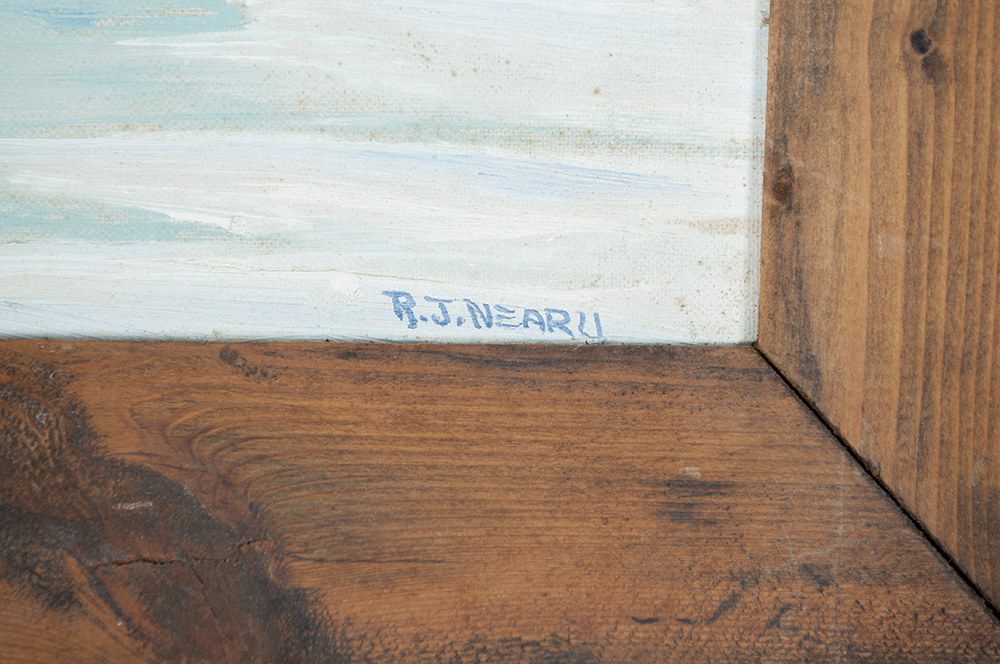 R.J. Neary Oil on Board