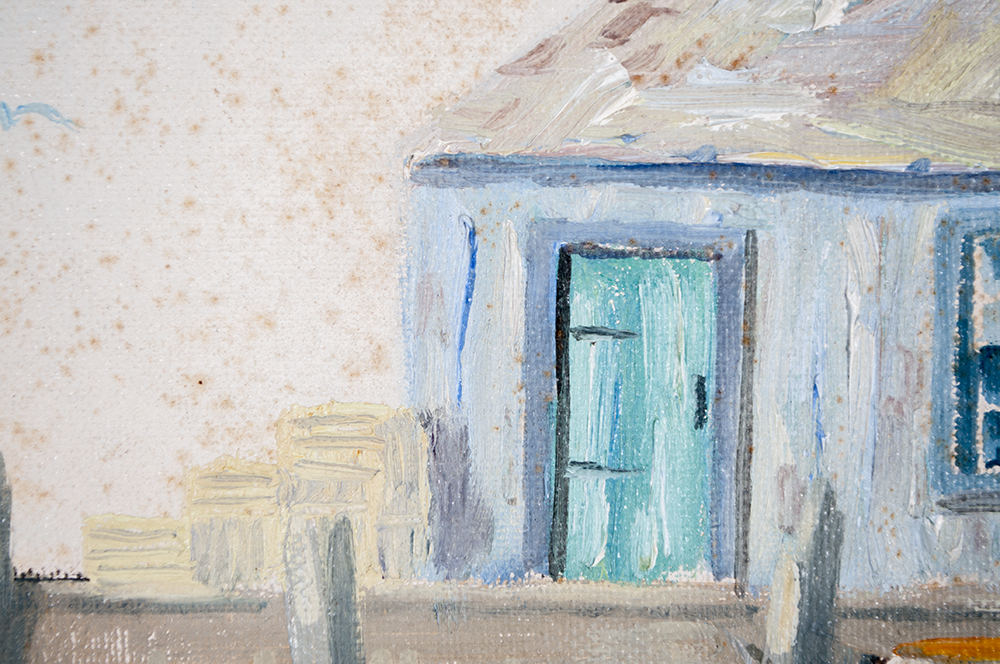 R.J. Neary Oil on Board