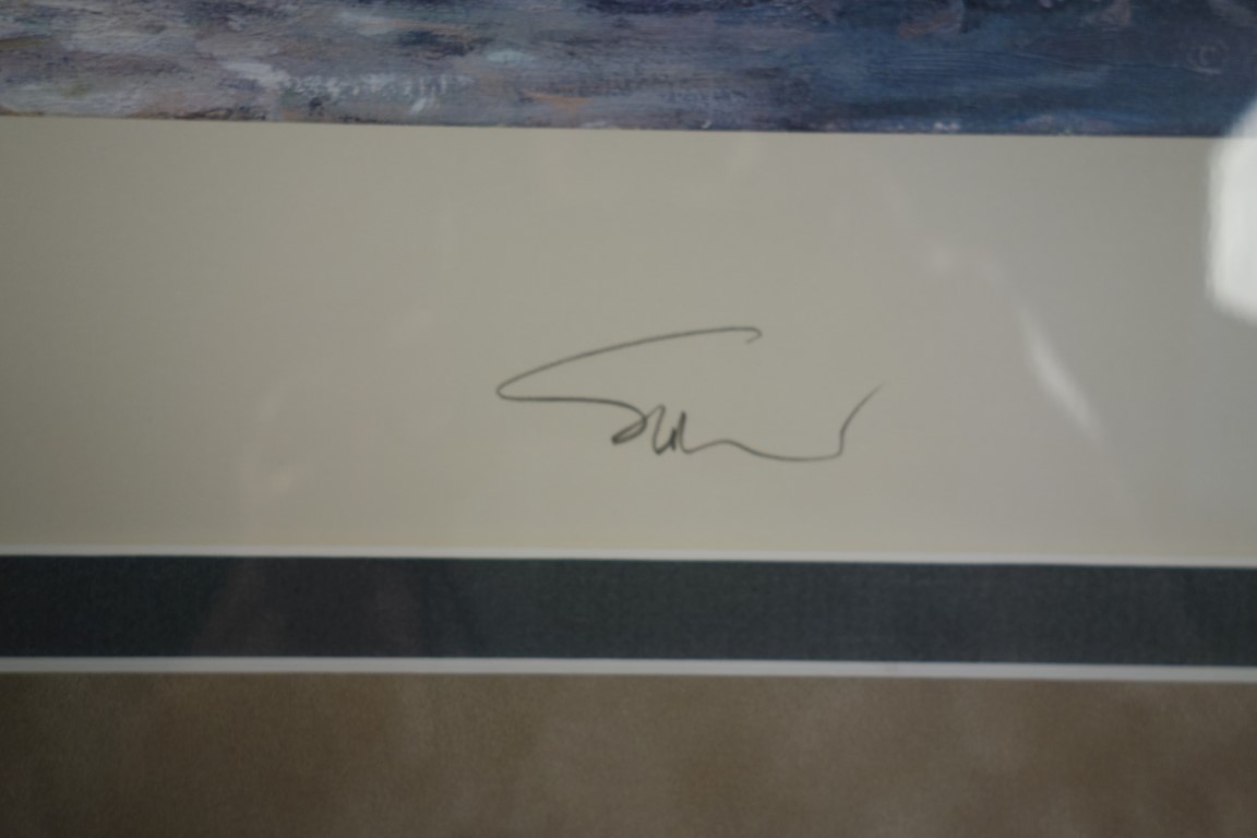 John Stobart "Cincinnati" The Public Landing By Moonlight in 1884