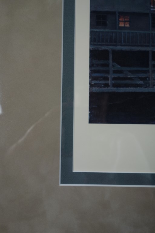 John Stobart "Cincinnati" The Public Landing By Moonlight in 1884