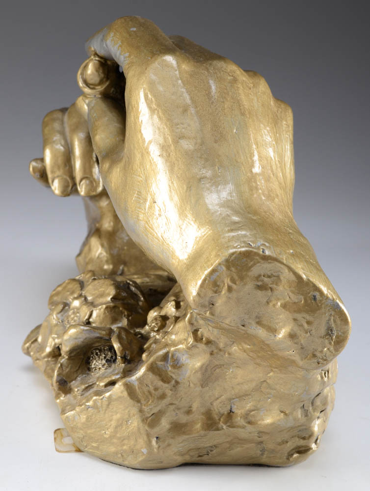 Austin Prod Metal David Fisher "The Ring" Sculpture