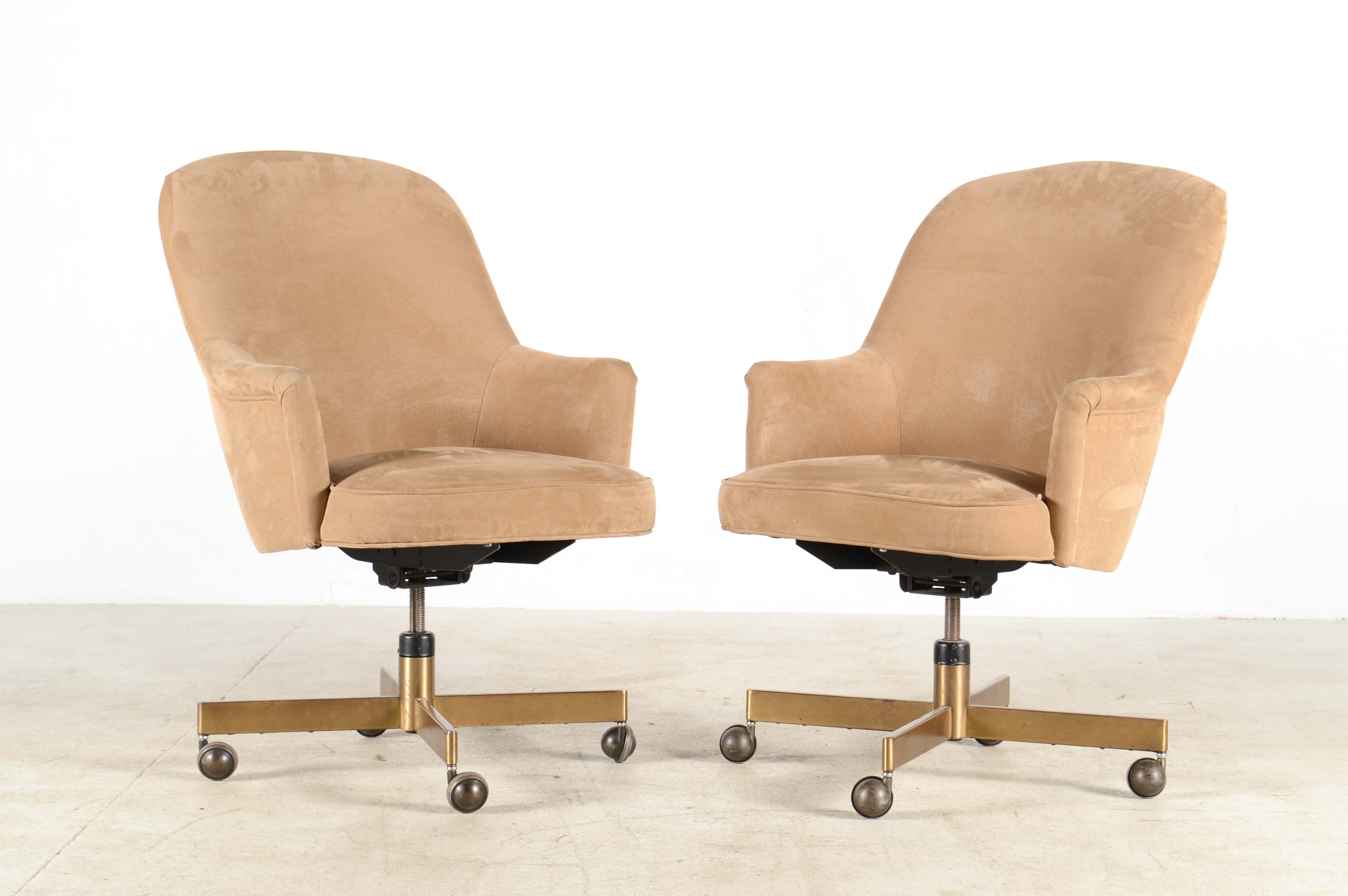Suede Upholstered Office Chairs
