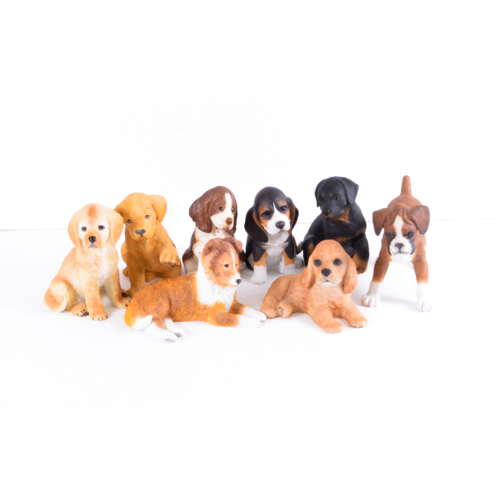 Lenox Porcelain Puppy Figurines Collection