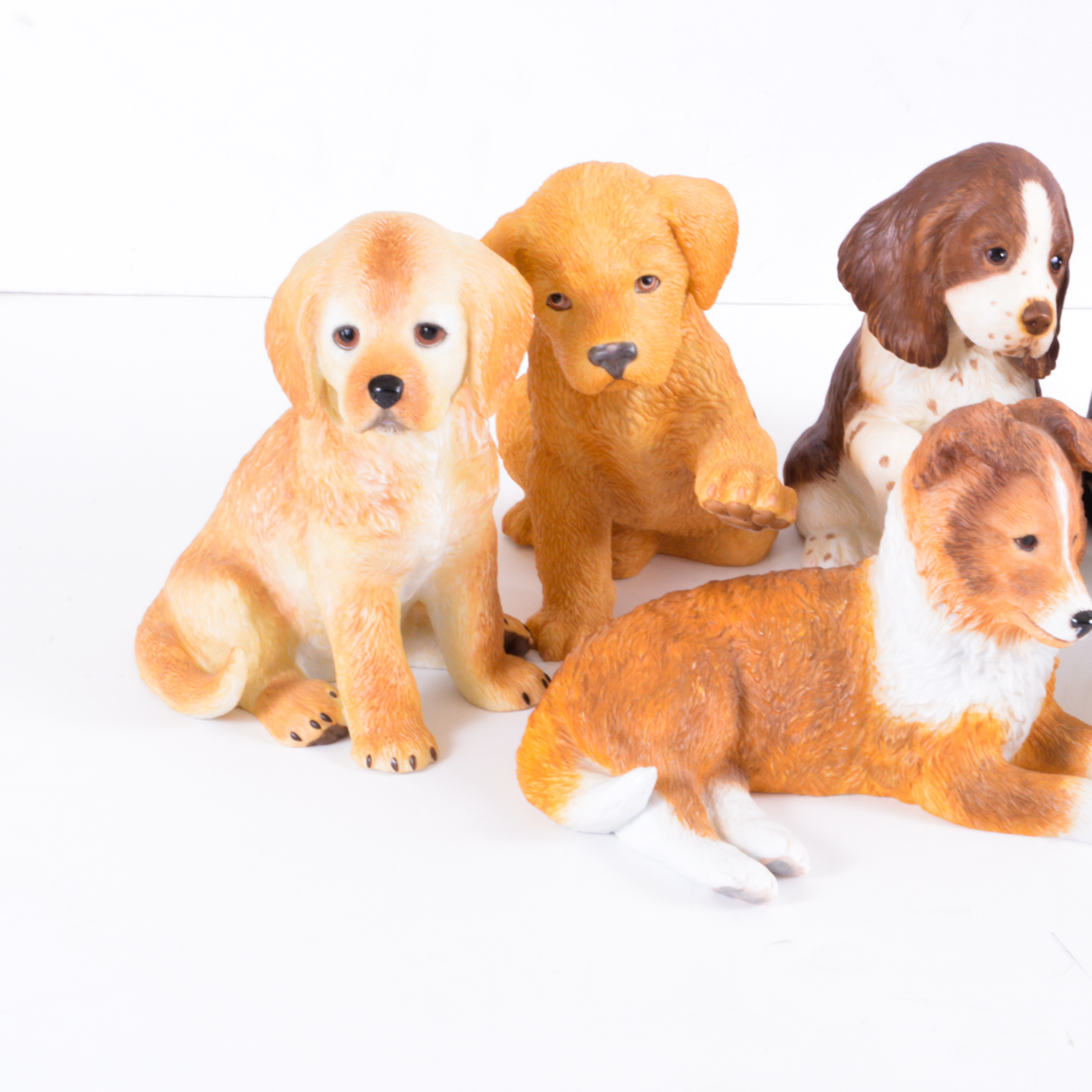 Lenox Porcelain Puppy Figurines Collection